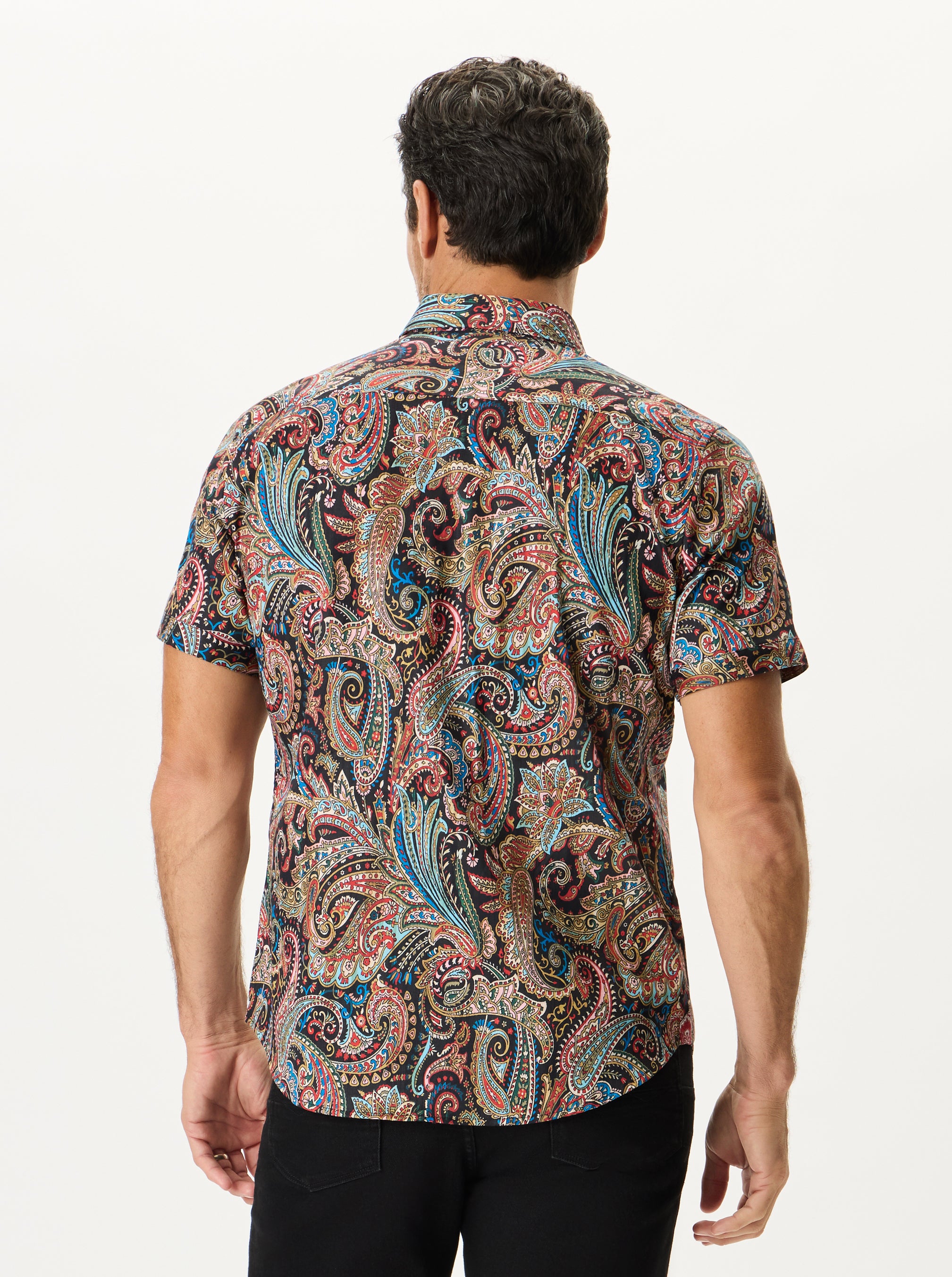 FERNCRAW SHORT SLEEVE BUTTON DOWN SHIRT