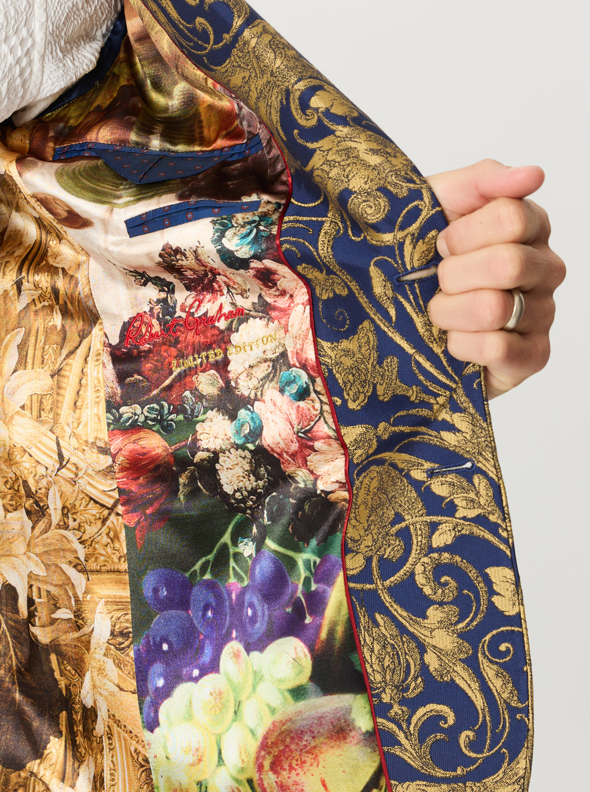 LIMITED EDITION BLUE MARQUIS BLAZER