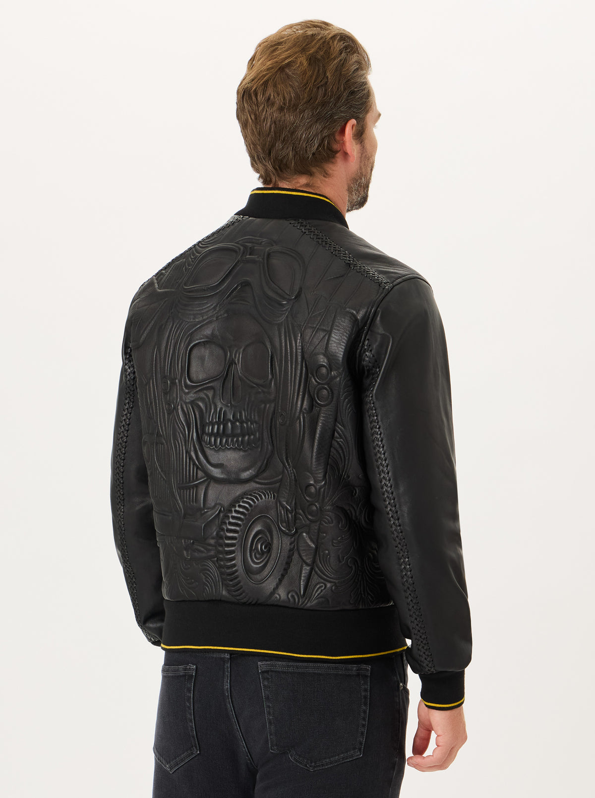 LIMITED EDITION WING & RELIC LEATHER JACKET
