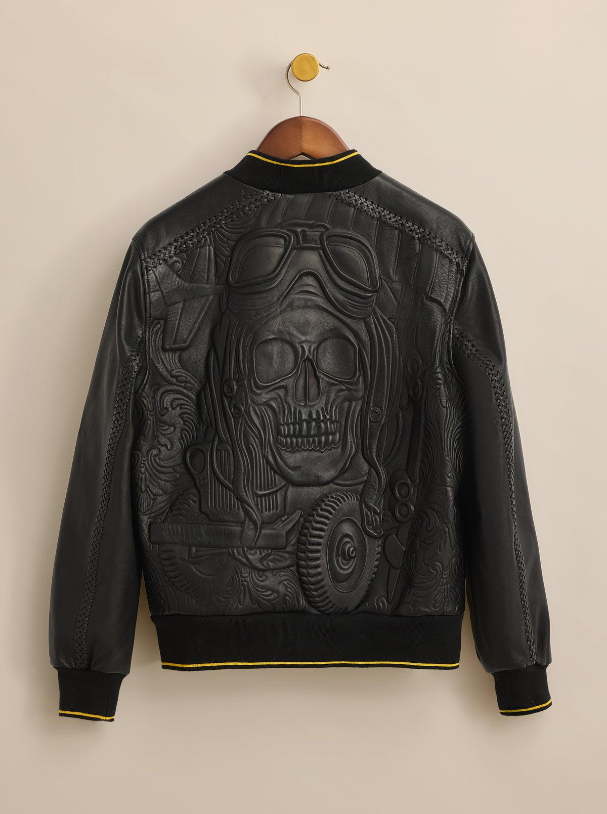 LIMITED EDITION WING & RELIC LEATHER JACKET