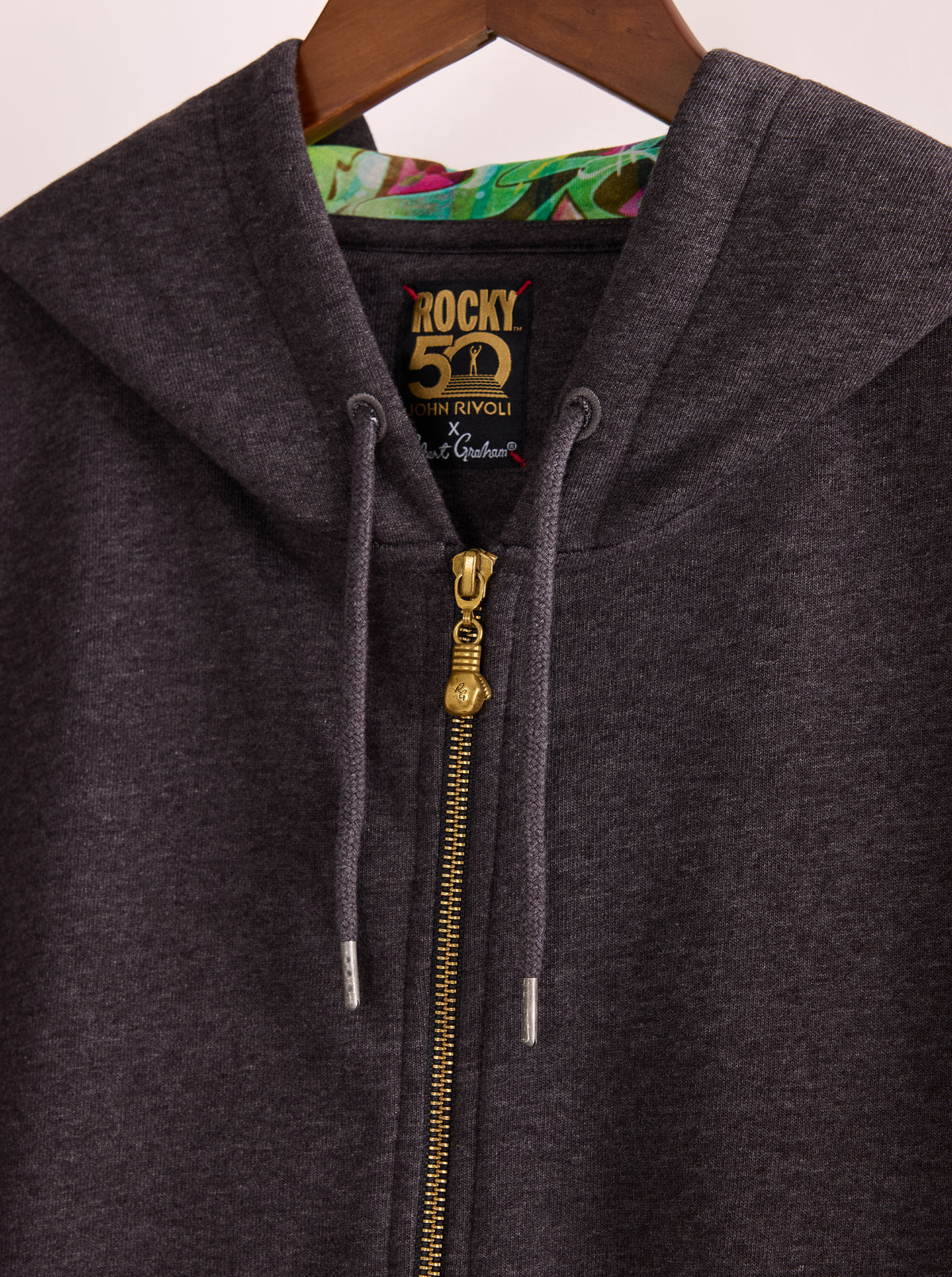 ROCKY 50TH X ROBERT GRAHAM THE KNOCKOUT HOODIE