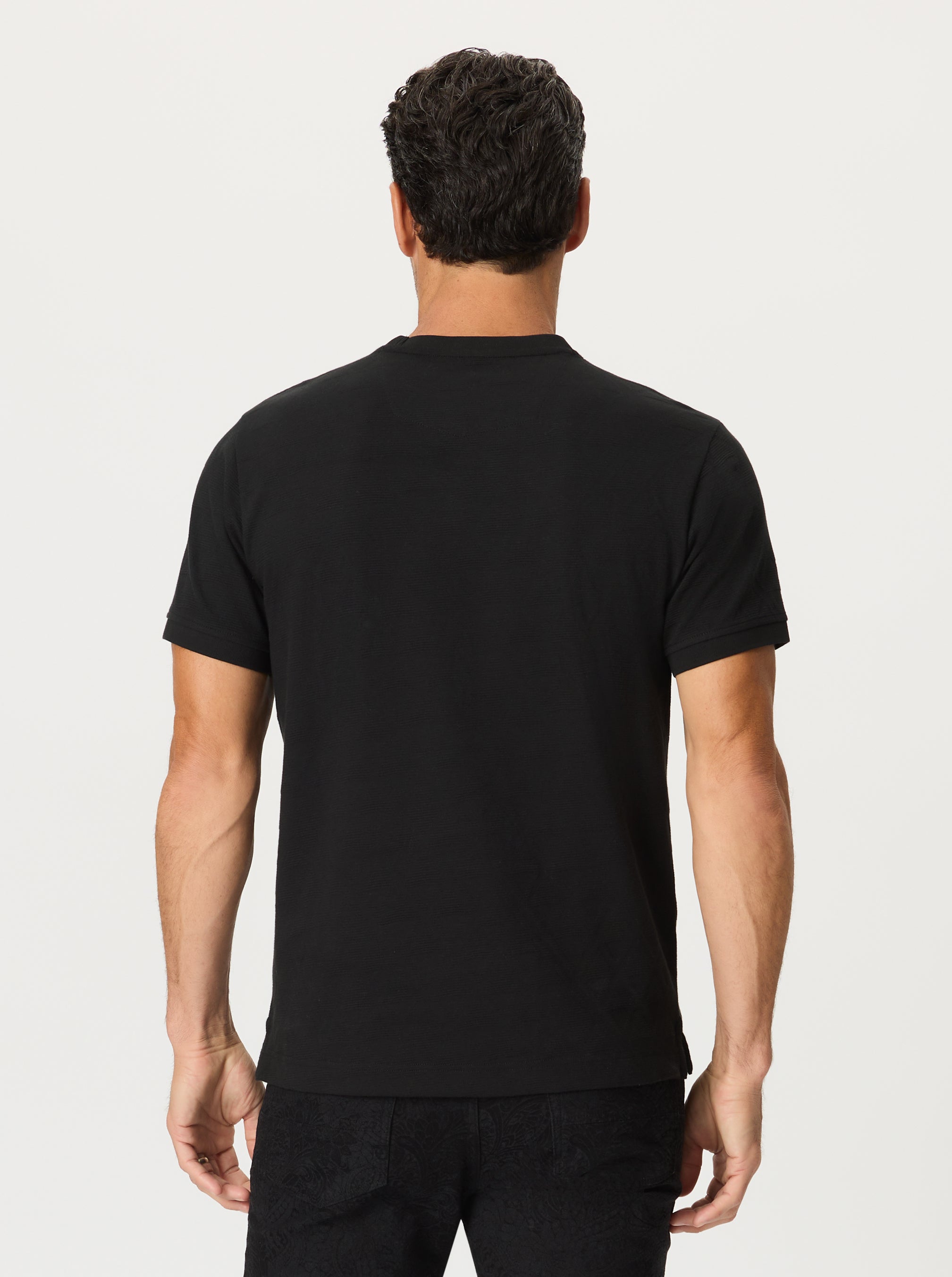 BASLOW SHORT SLEEVE KNIT T-SHIRT