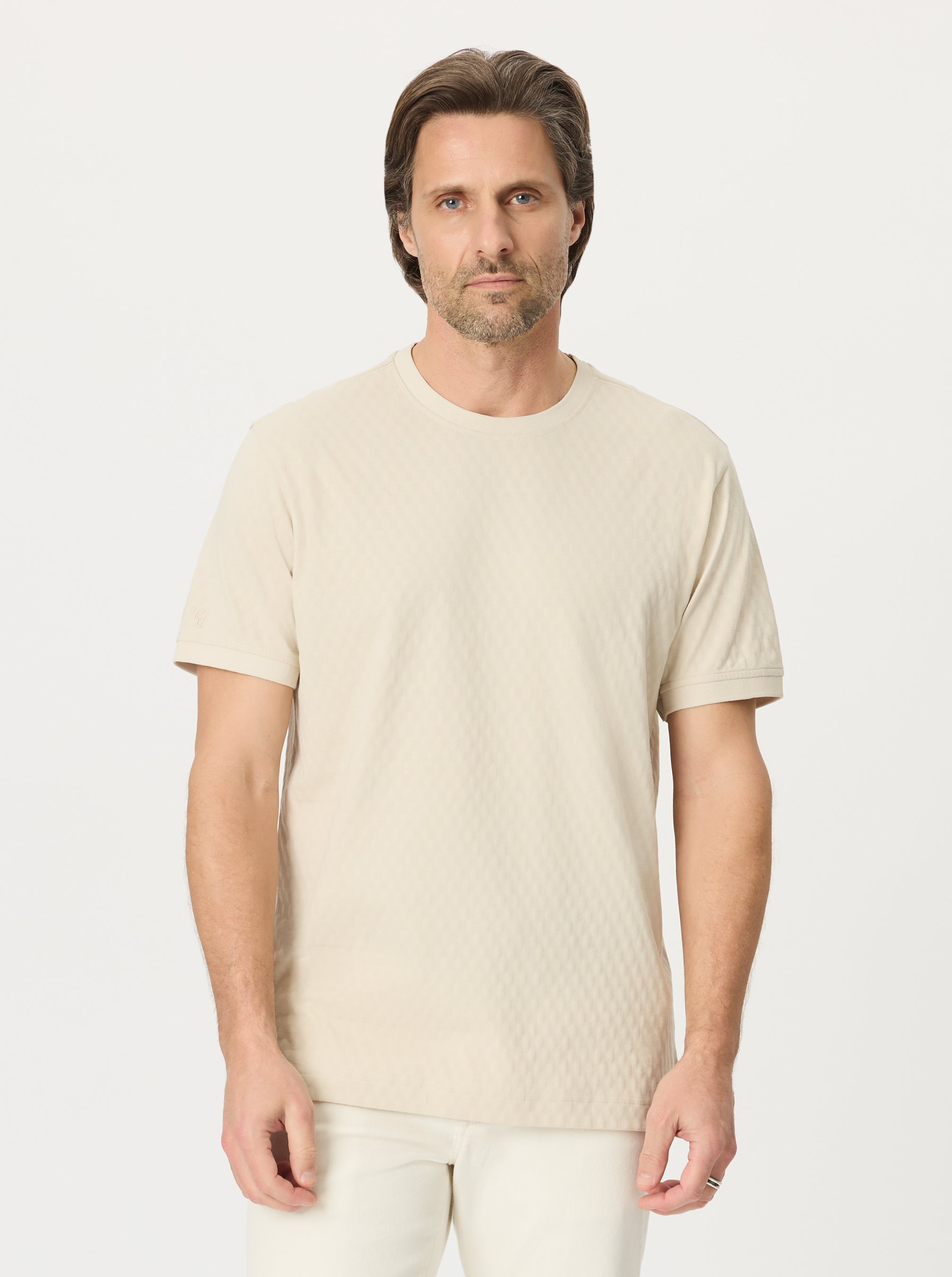 ROWSLEY SHORT SLEEVE KNIT T-SHIRT