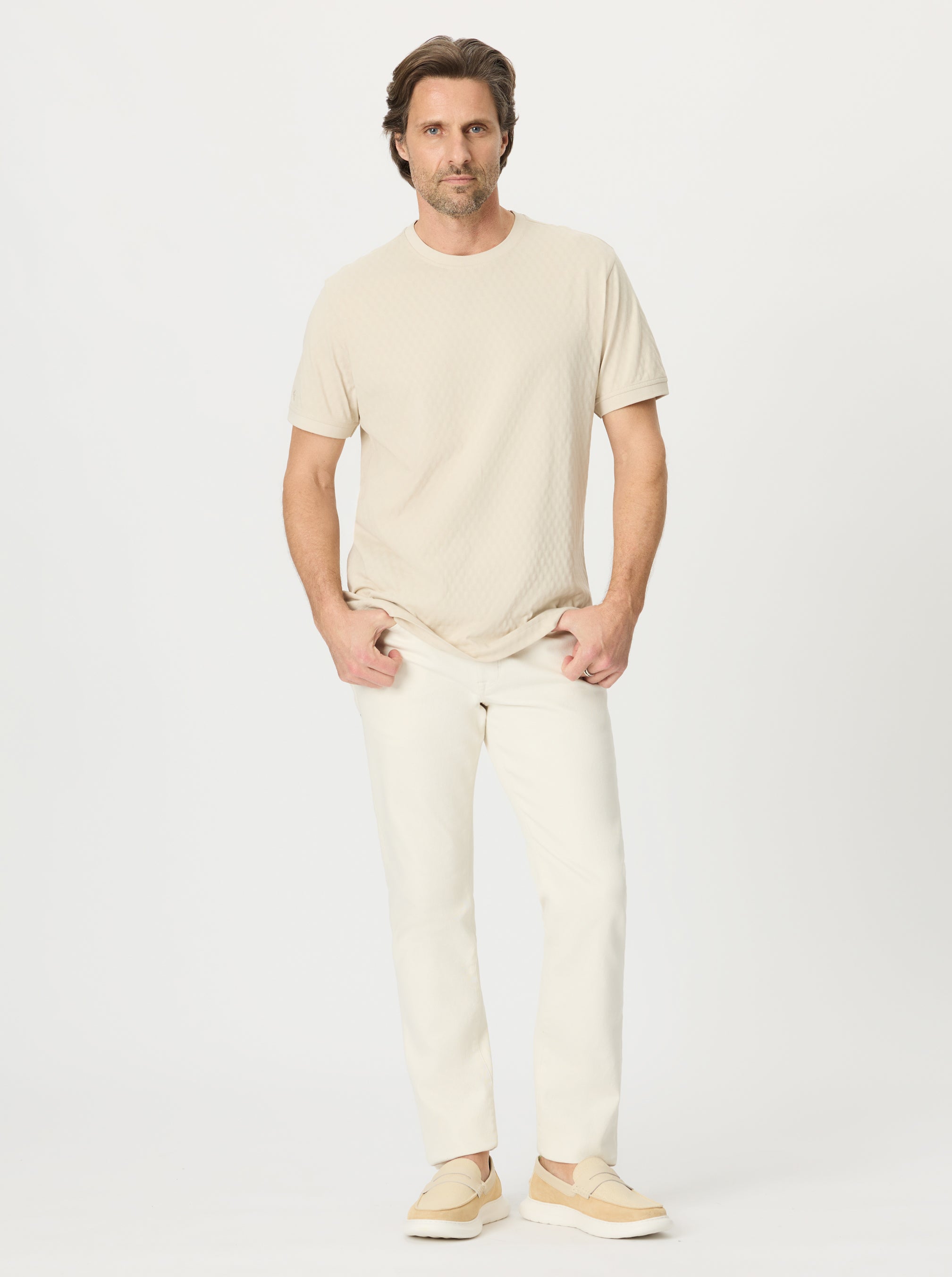 ROWSLEY SHORT SLEEVE KNIT T-SHIRT