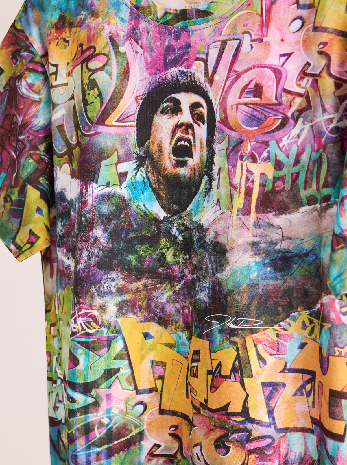 ROCKY 50TH X ROBERT GRAHAM STREET HUSTLE T-SHIRT