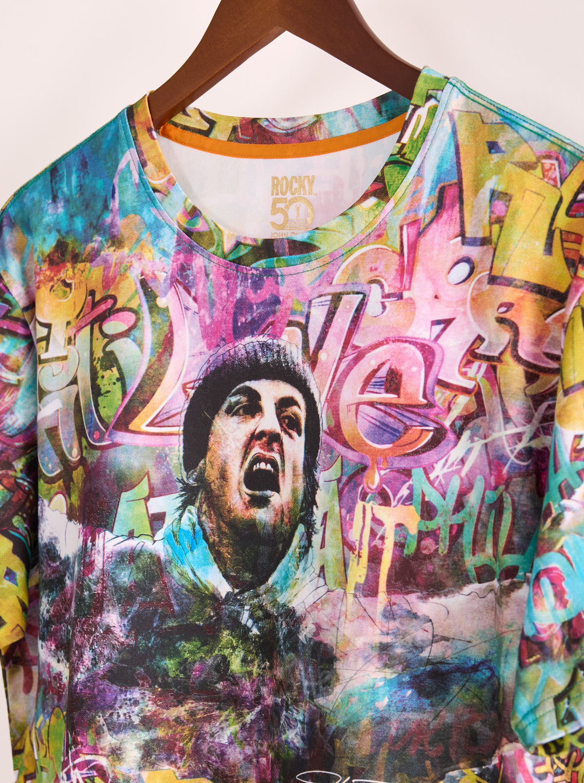 ROCKY 50TH X ROBERT GRAHAM STREET HUSTLE T-SHIRT