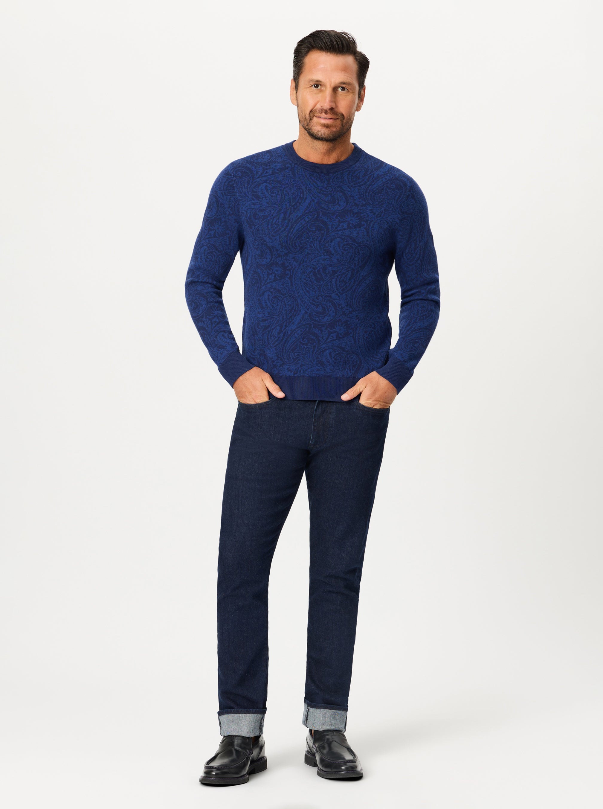 VOMANO LONG SLEEVE SWEATER