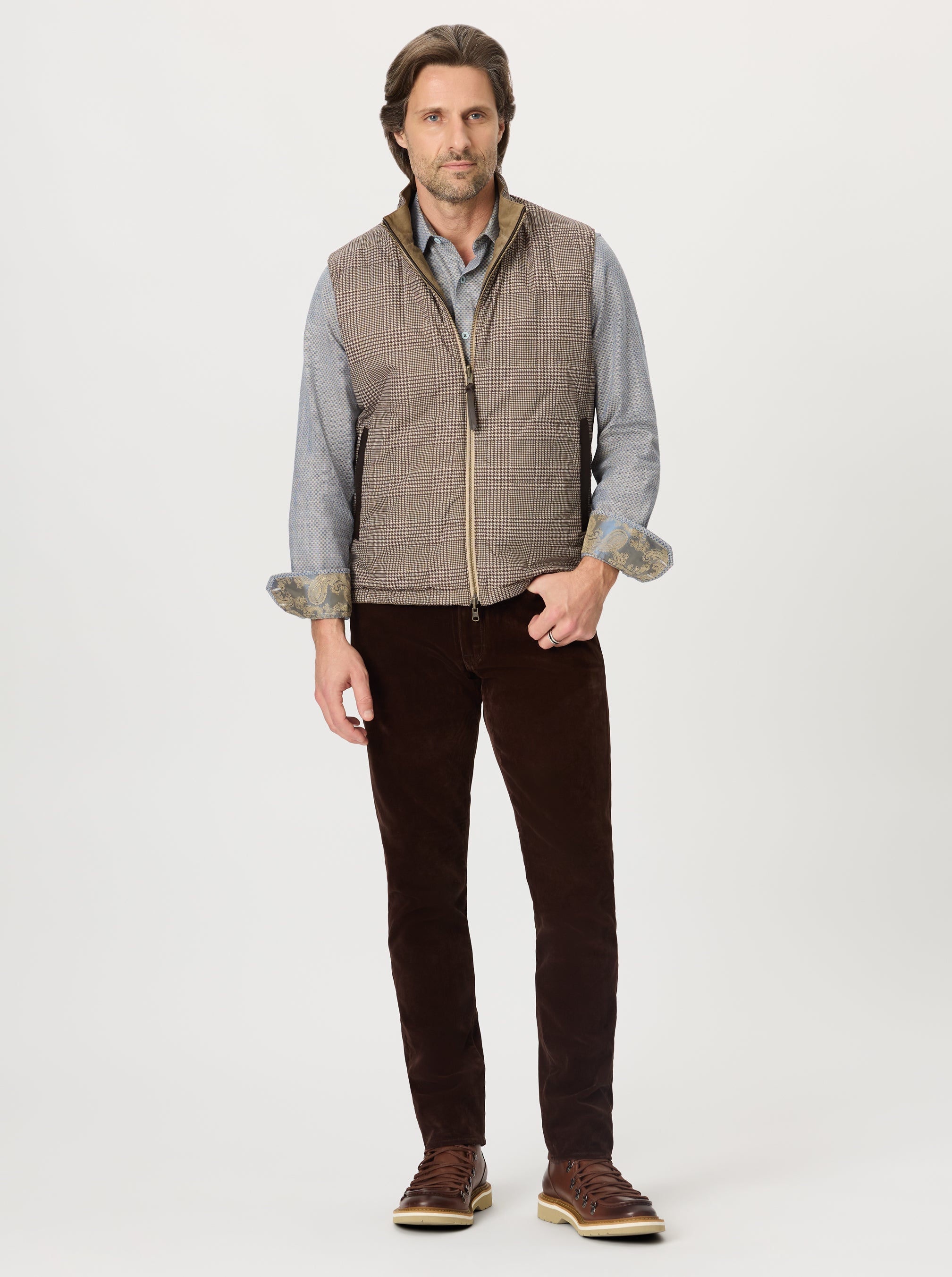 CAUTHORNE LEATHER VEST