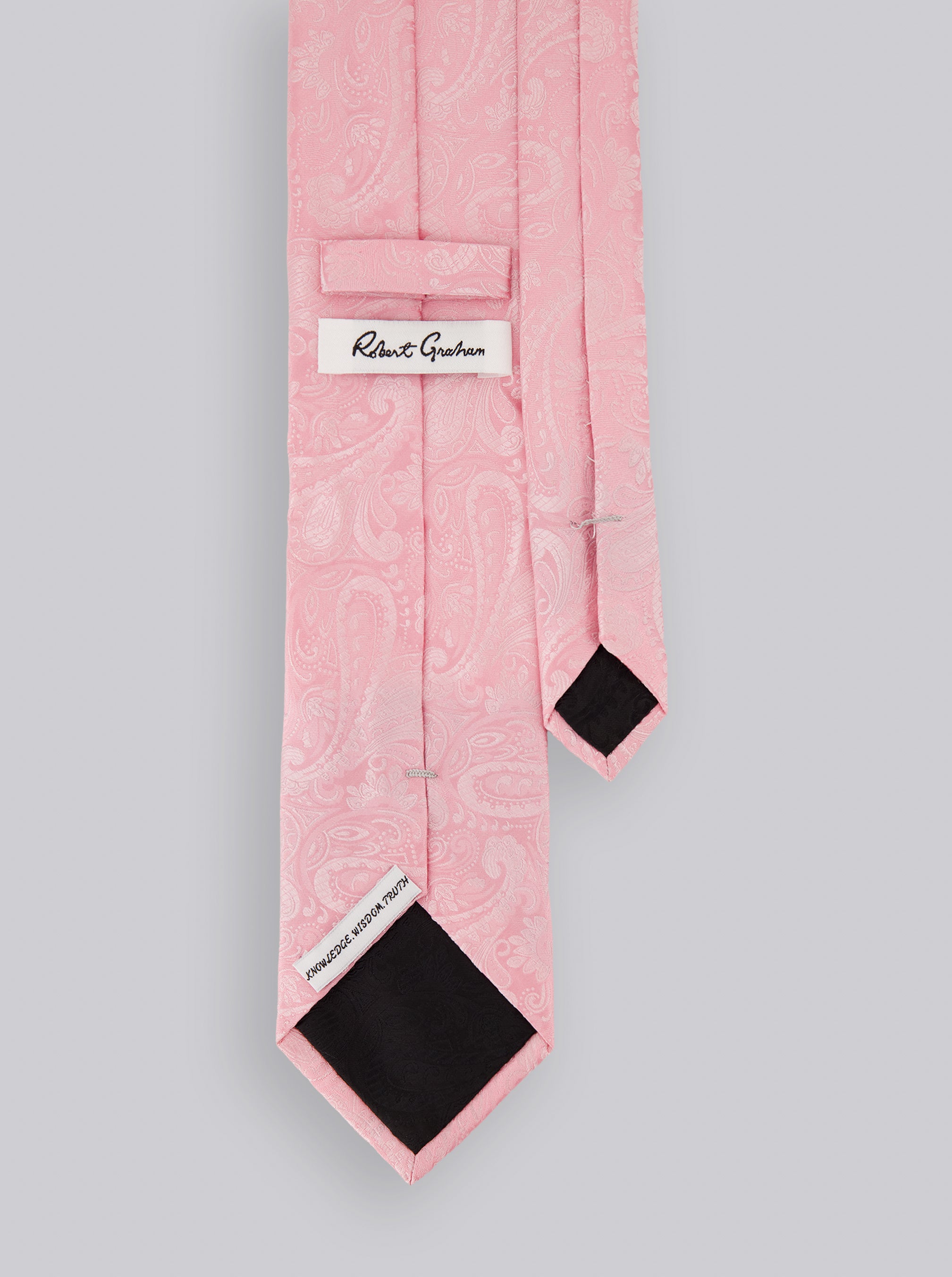 SOLID PAISLEY TIE