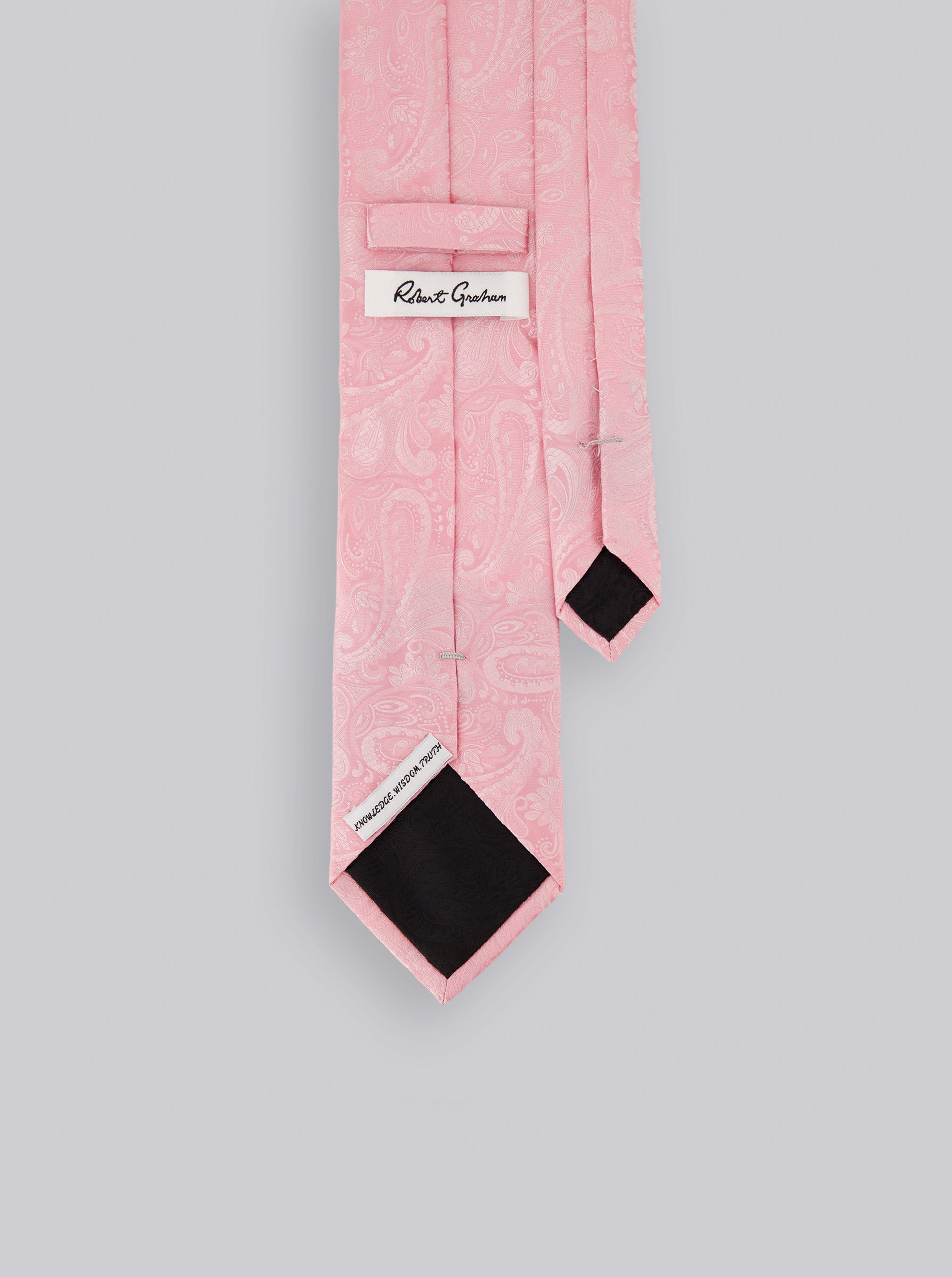 SOLID PAISLEY TIE