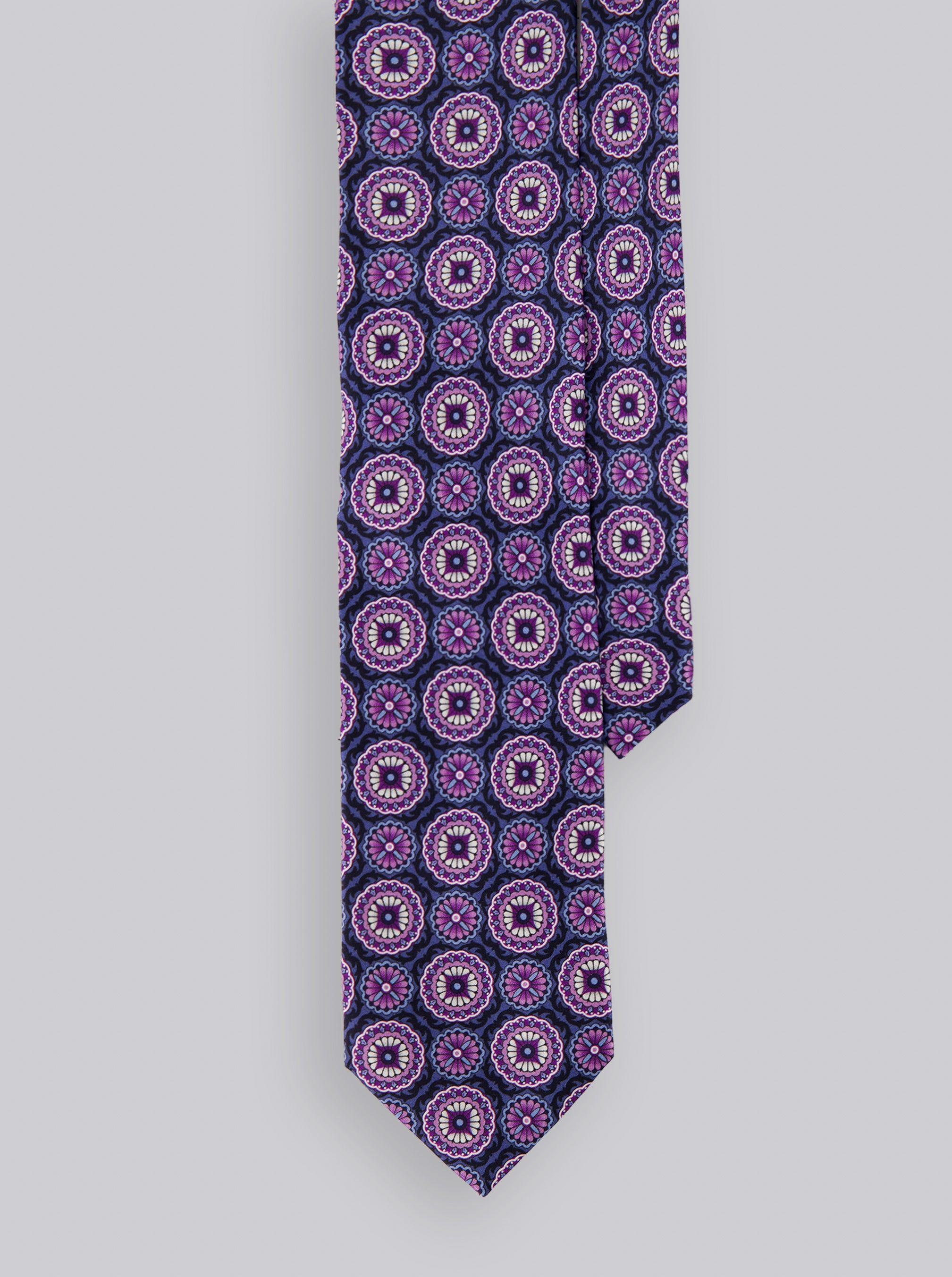 PURPLE GEO TIE