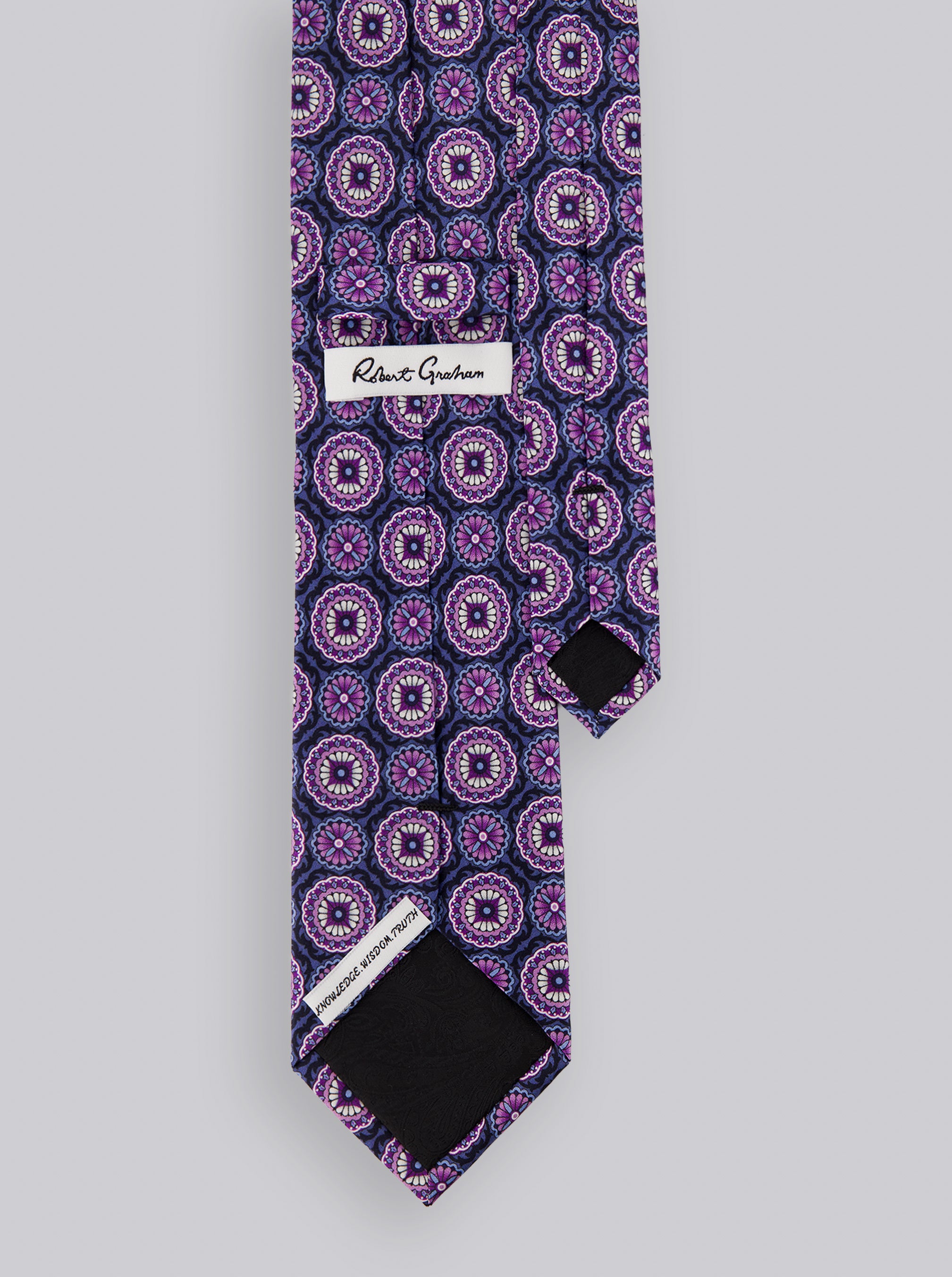 PURPLE GEO TIE