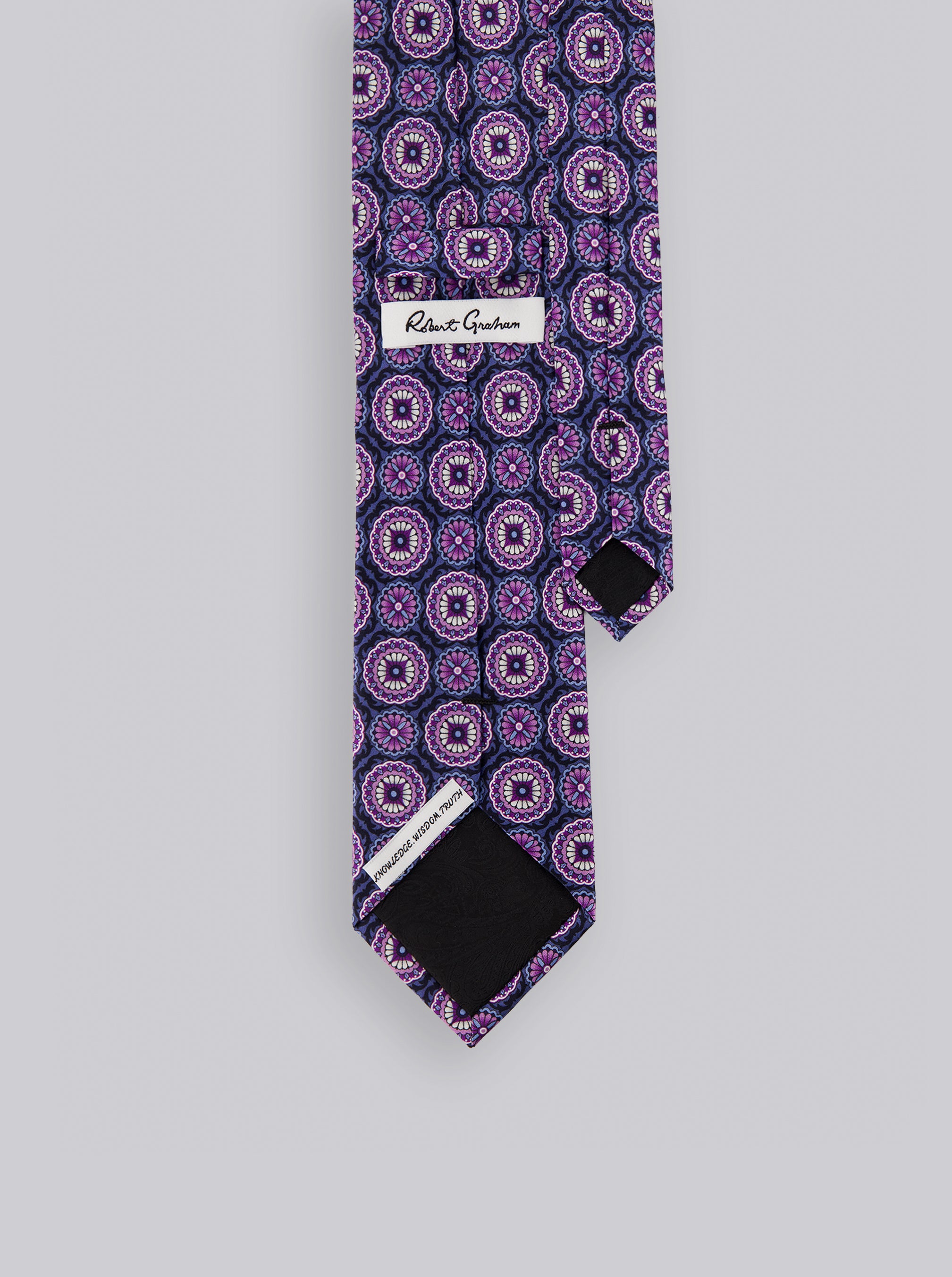 PURPLE GEO TIE