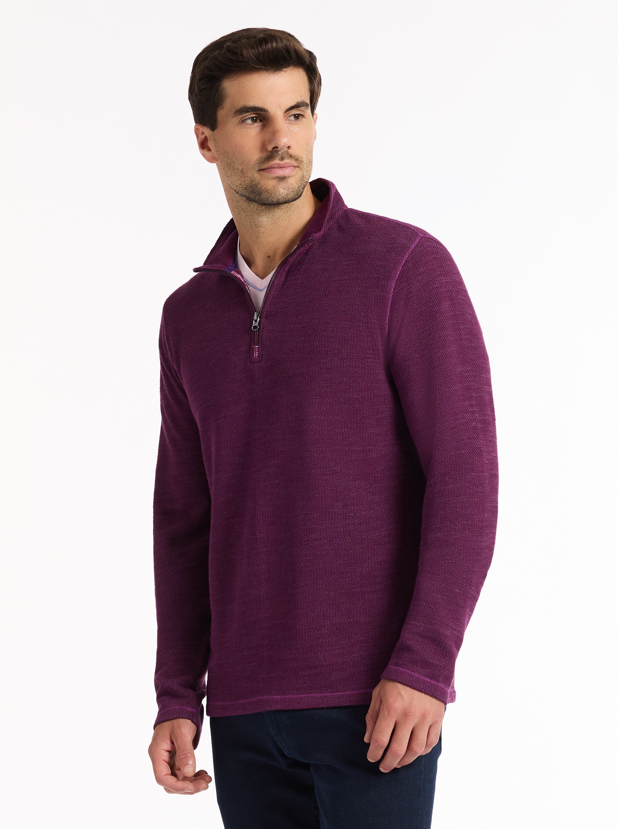 GRIFFIN LONG SLEEVE KNIT SHIRT