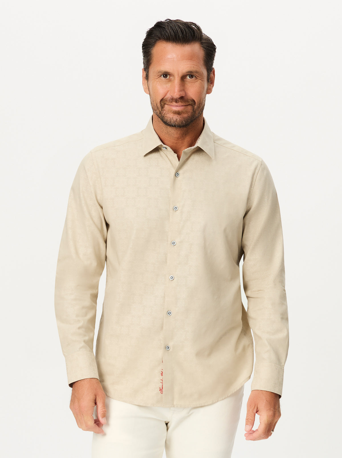 STELLMAN LONG SLEEVE BUTTON DOWN SHIRT