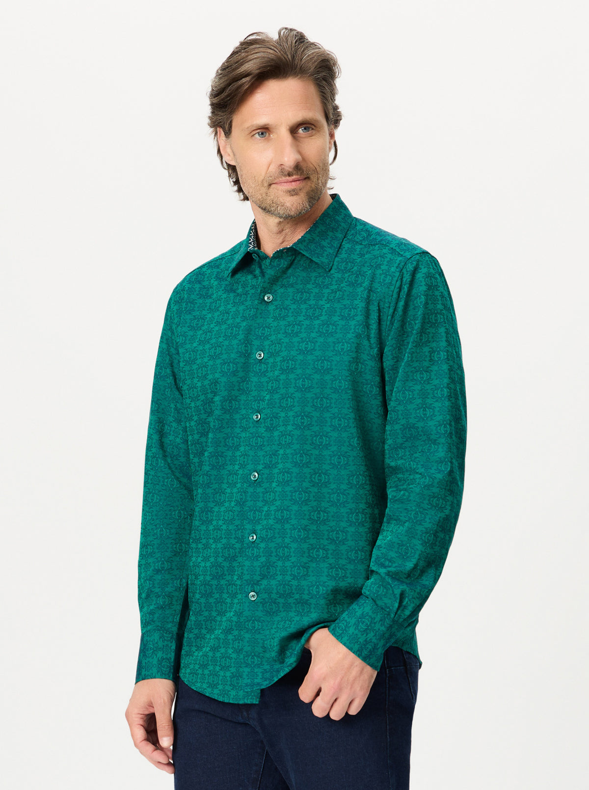 STELLMAN LONG SLEEVE BUTTON DOWN SHIRT