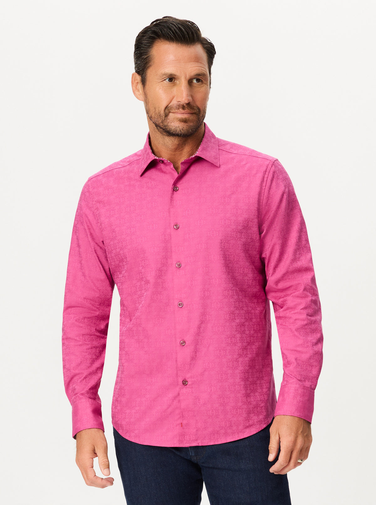 STELLMAN LONG SLEEVE BUTTON DOWN SHIRT