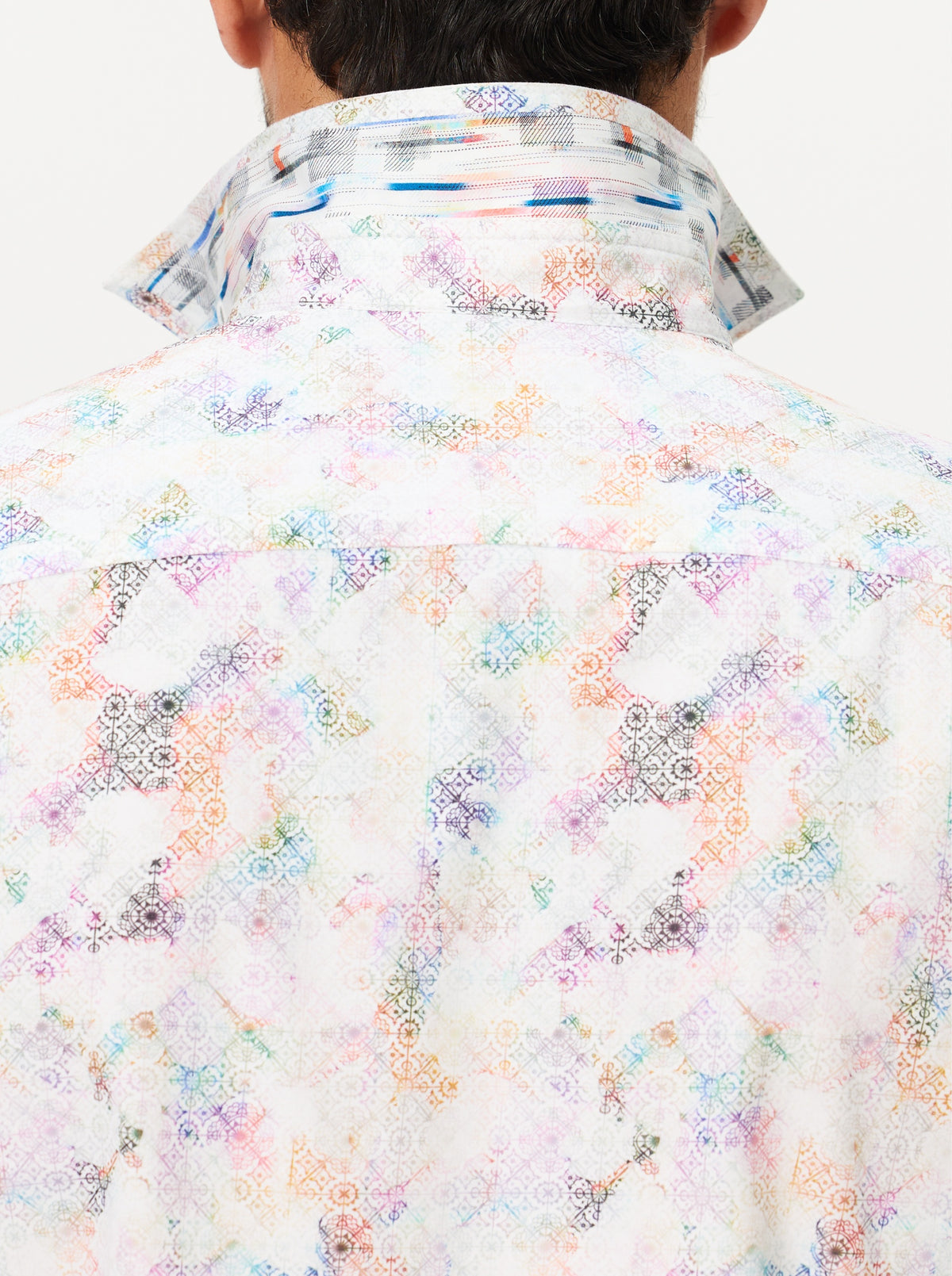 AXEDALE LONG SLEEVE BUTTON DOWN SHIRT