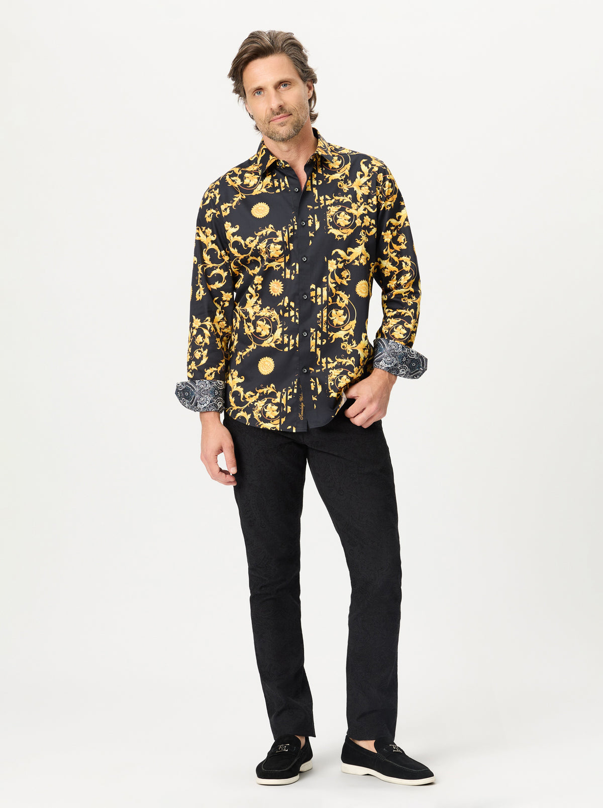 MARQUEE 2 LONG SLEEVE BUTTON DOWN SHIRT