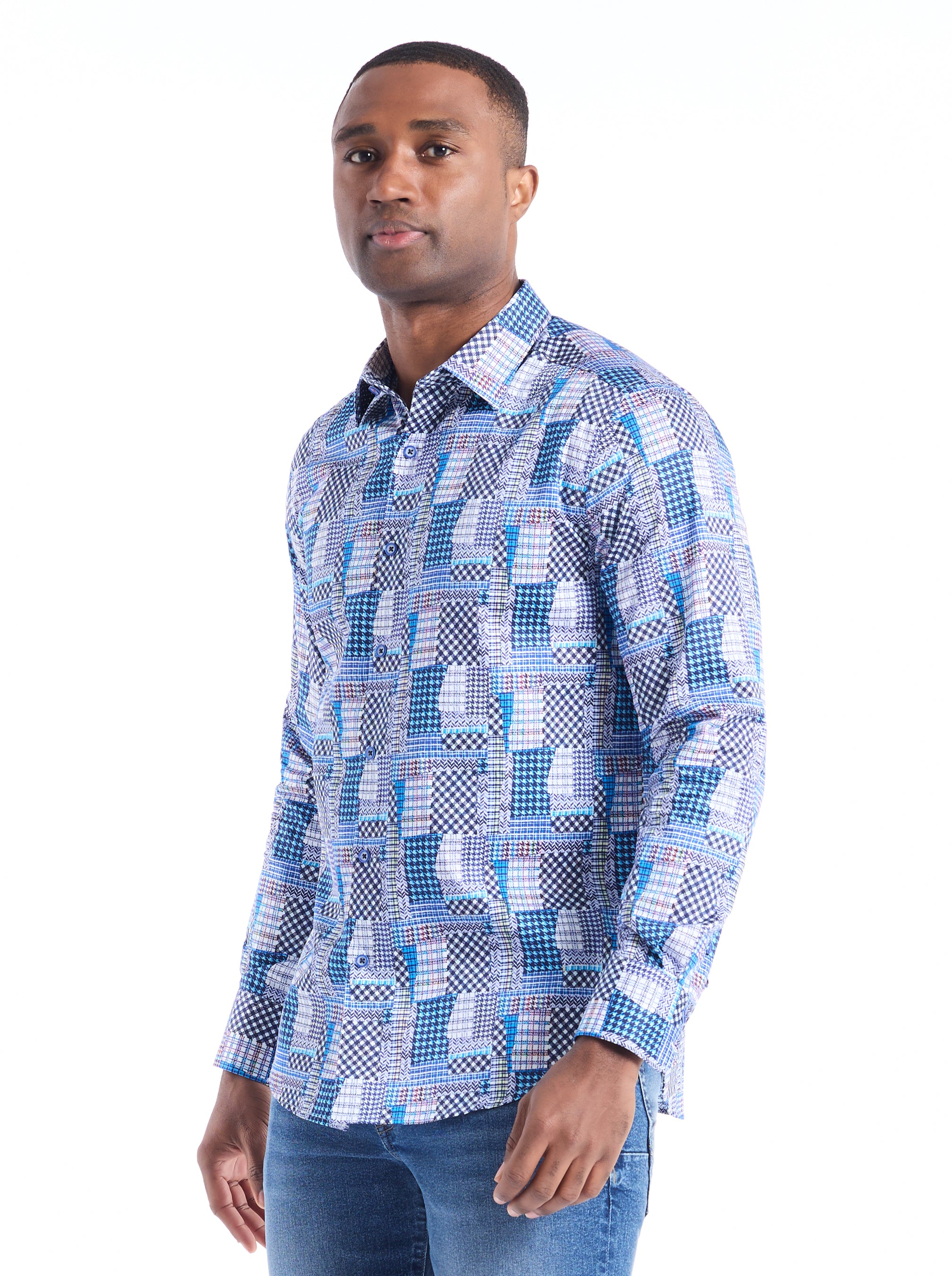 WESTGROVE LONG SLEEVE BUTTON DOWN SHIRT