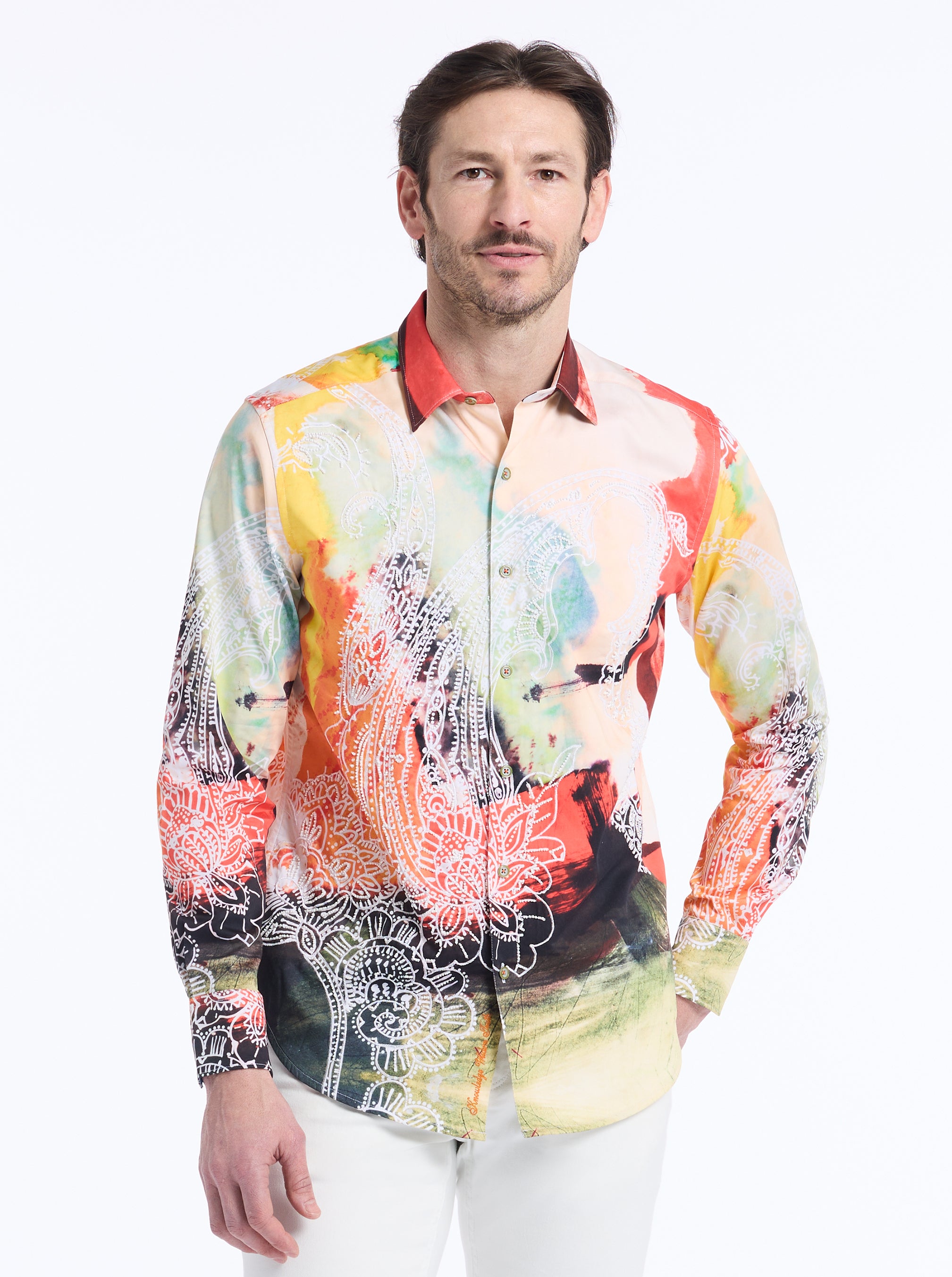 TAVISTOCK LONG SLEEVE BUTTON DOWN SHIRT