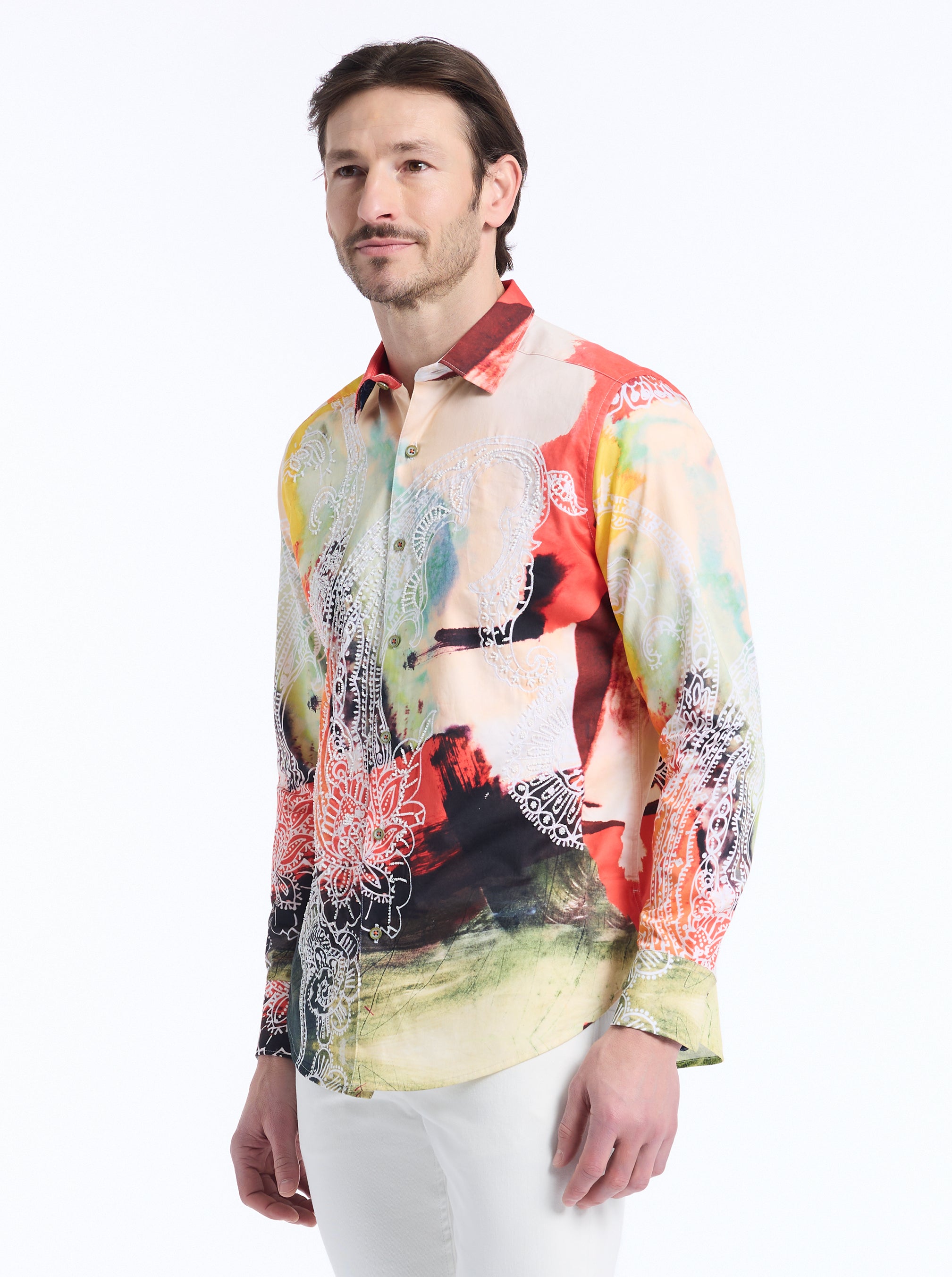 TAVISTOCK LONG SLEEVE BUTTON DOWN SHIRT