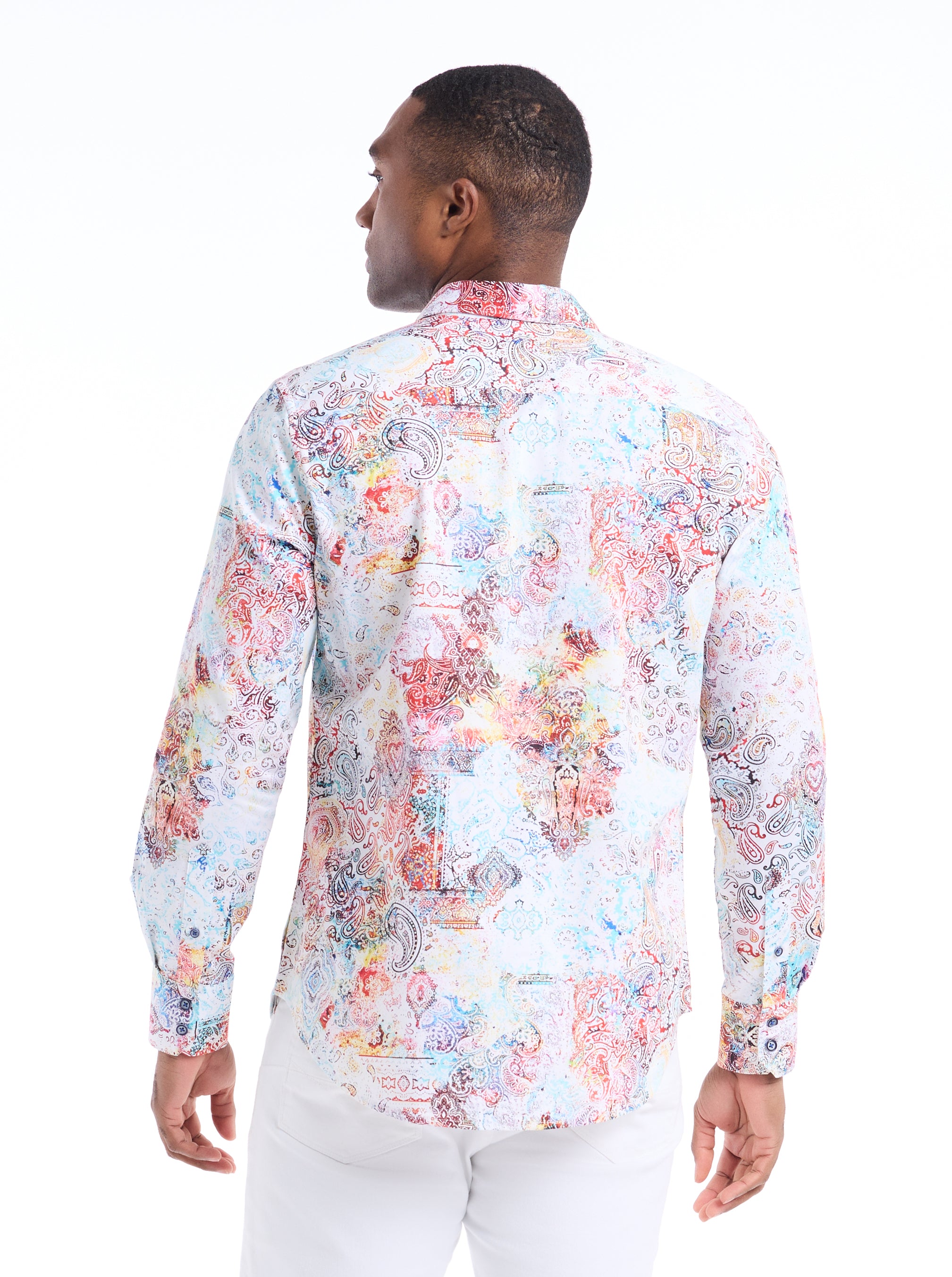MITRA LONG SLEEVE BUTTON DOWN SHIRT