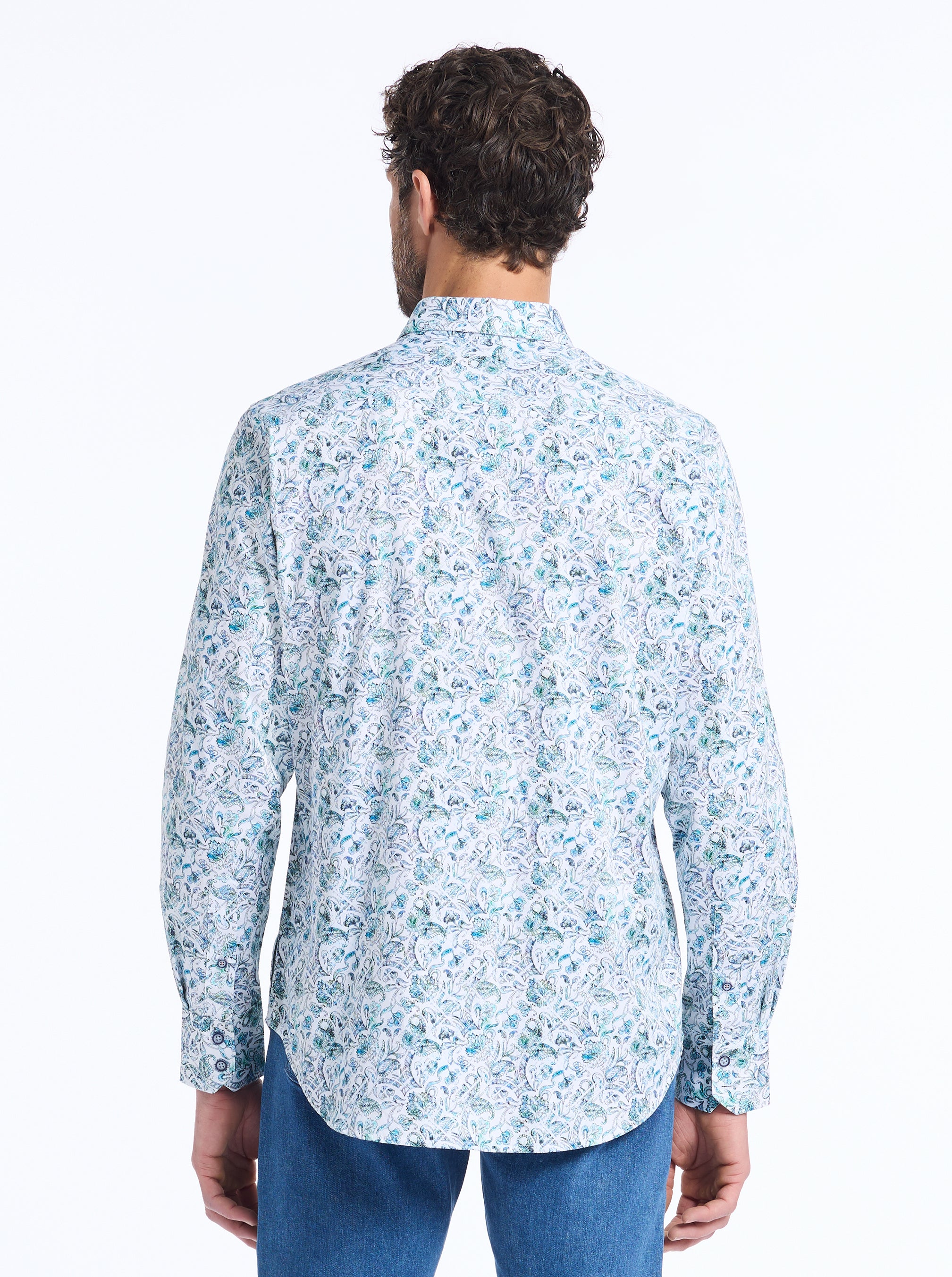 LOCUST LONG SLEEVE BUTTON DOWN SHIRT