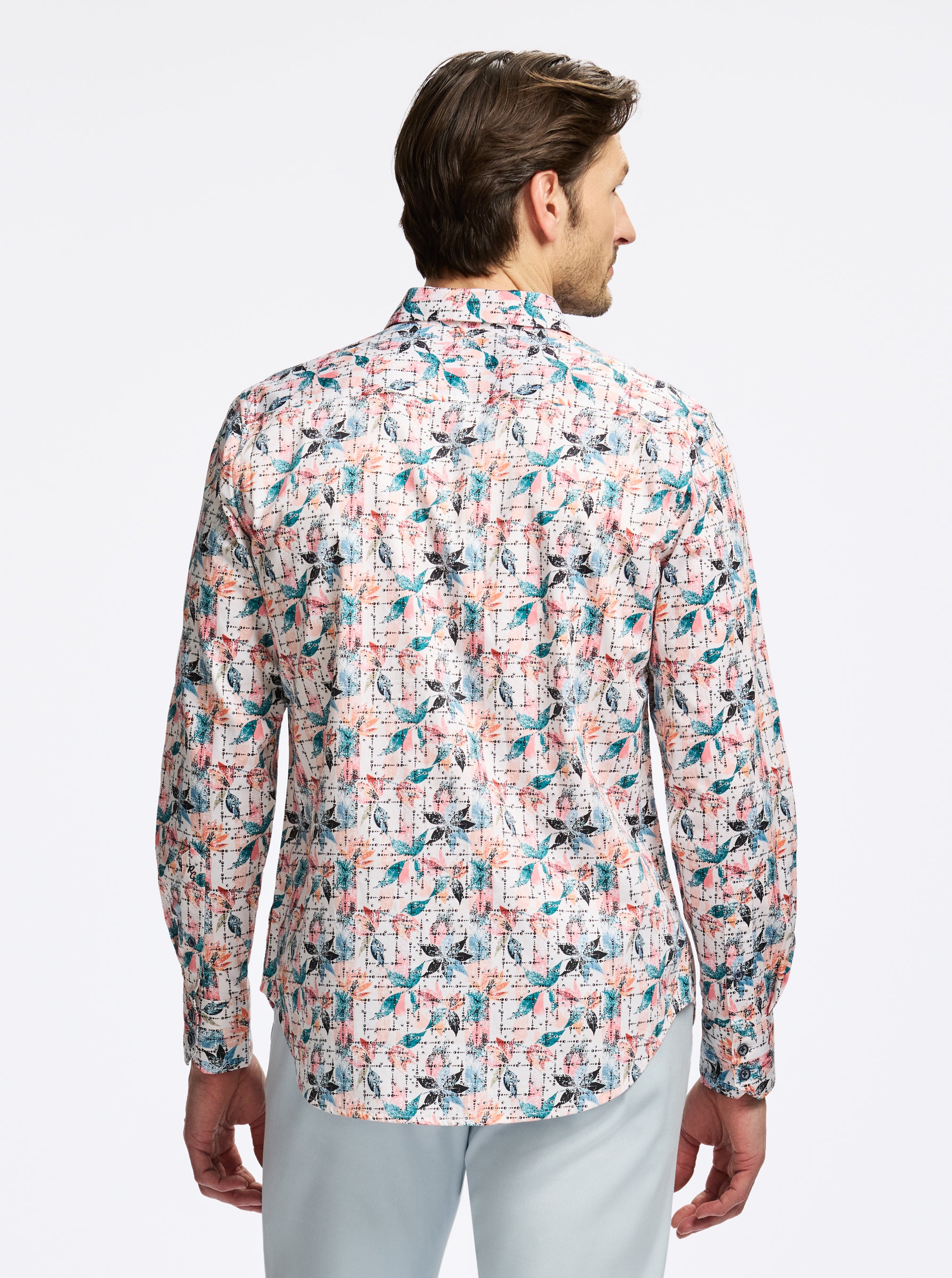 SPARGO LONG SLEEVE BUTTON DOWN SHIRT