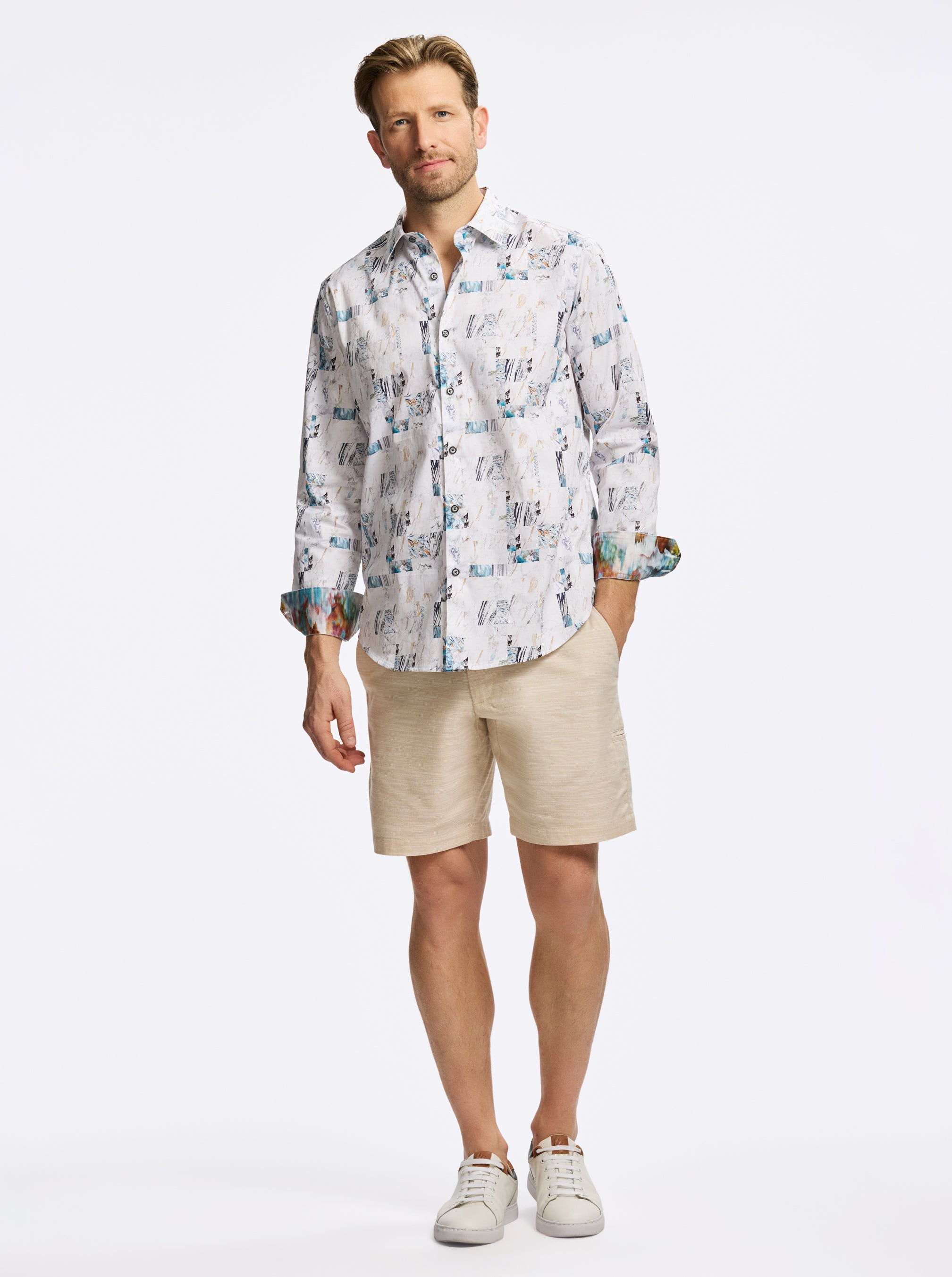 LISMORE LONG SLEEVE BUTTON DOWN SHIRT