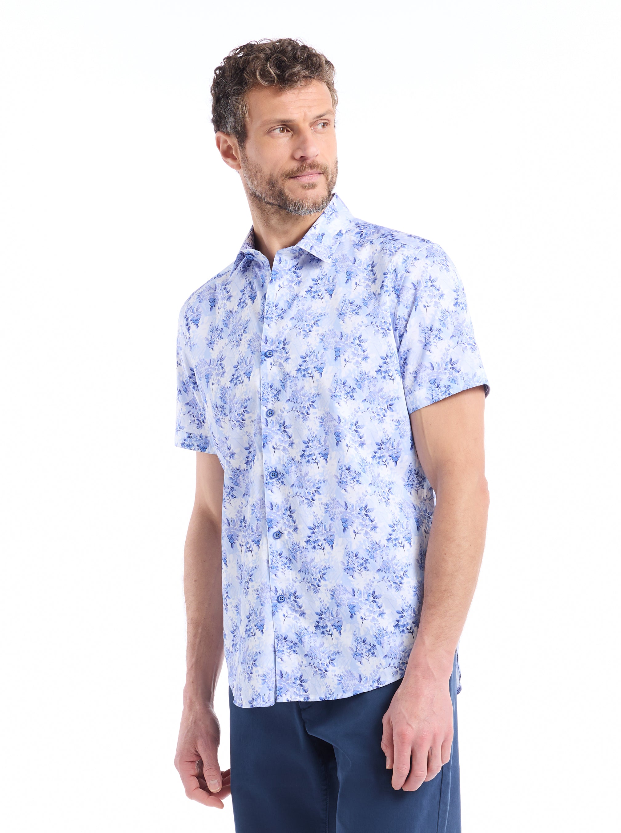 EARLSTON SHORT SLEEVE BUTTON DOWN SHIRT