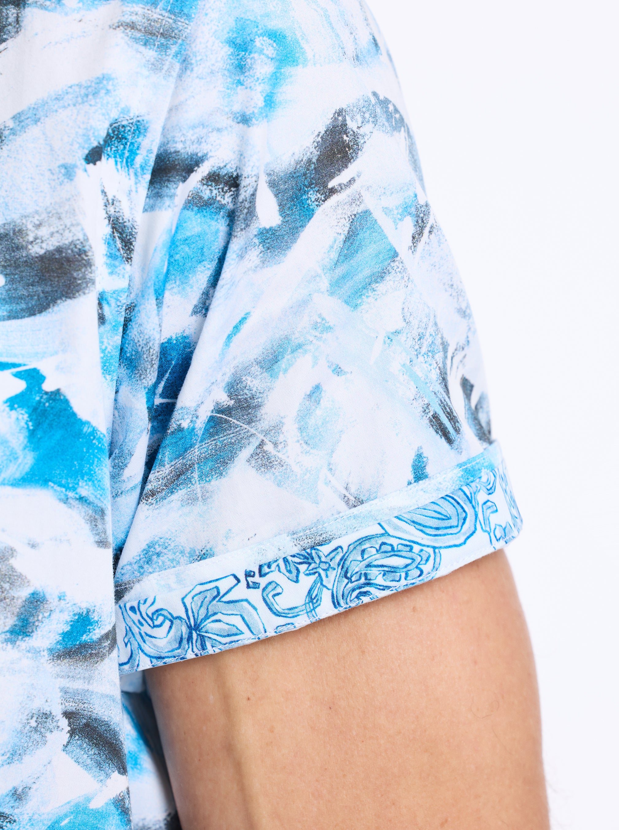 PARWAN SHORT SLEEVE BUTTON DOWN SHIRT