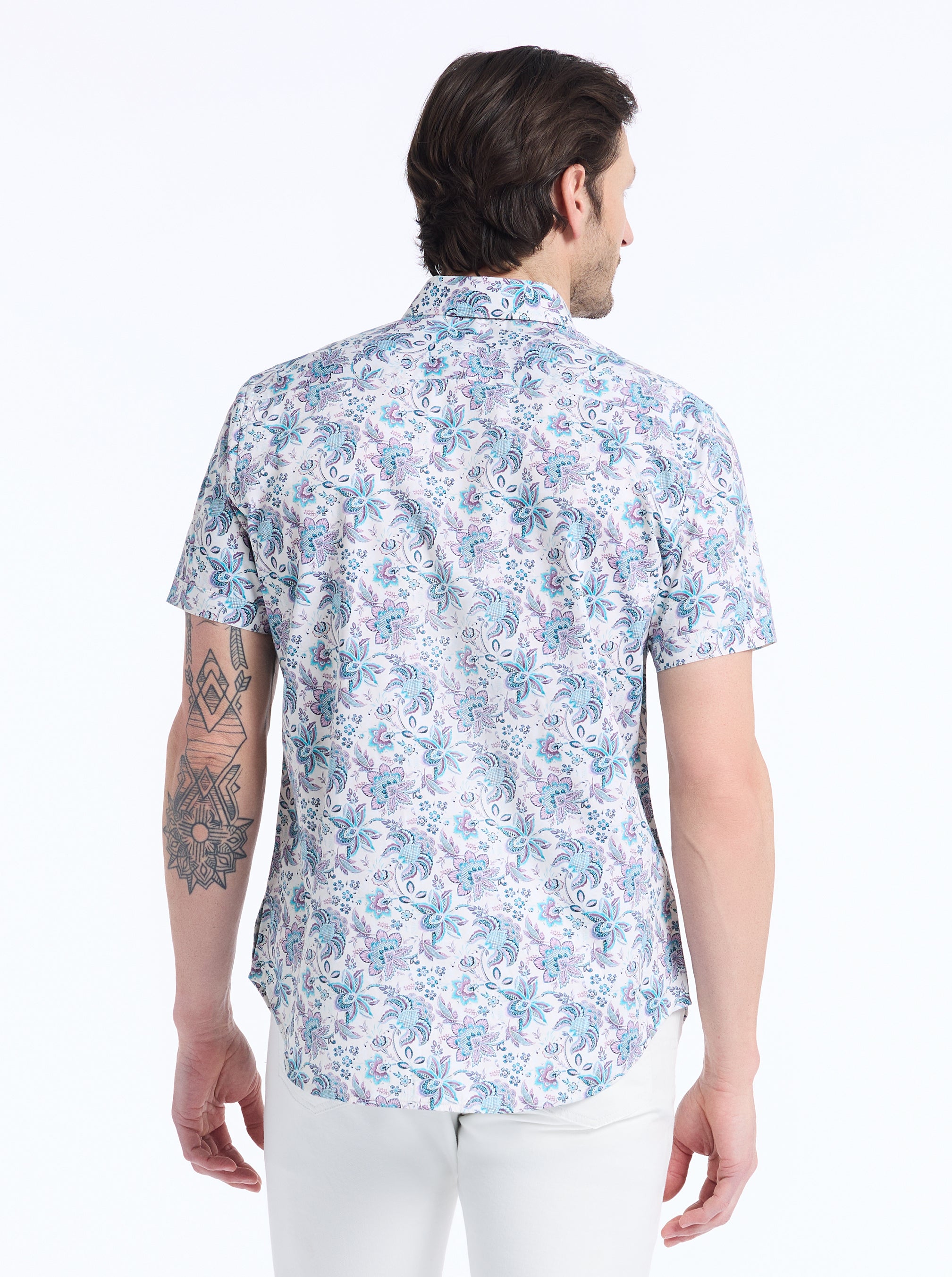 SKIPTON SHORT SLEEVE BUTTON DOWN SHIRT