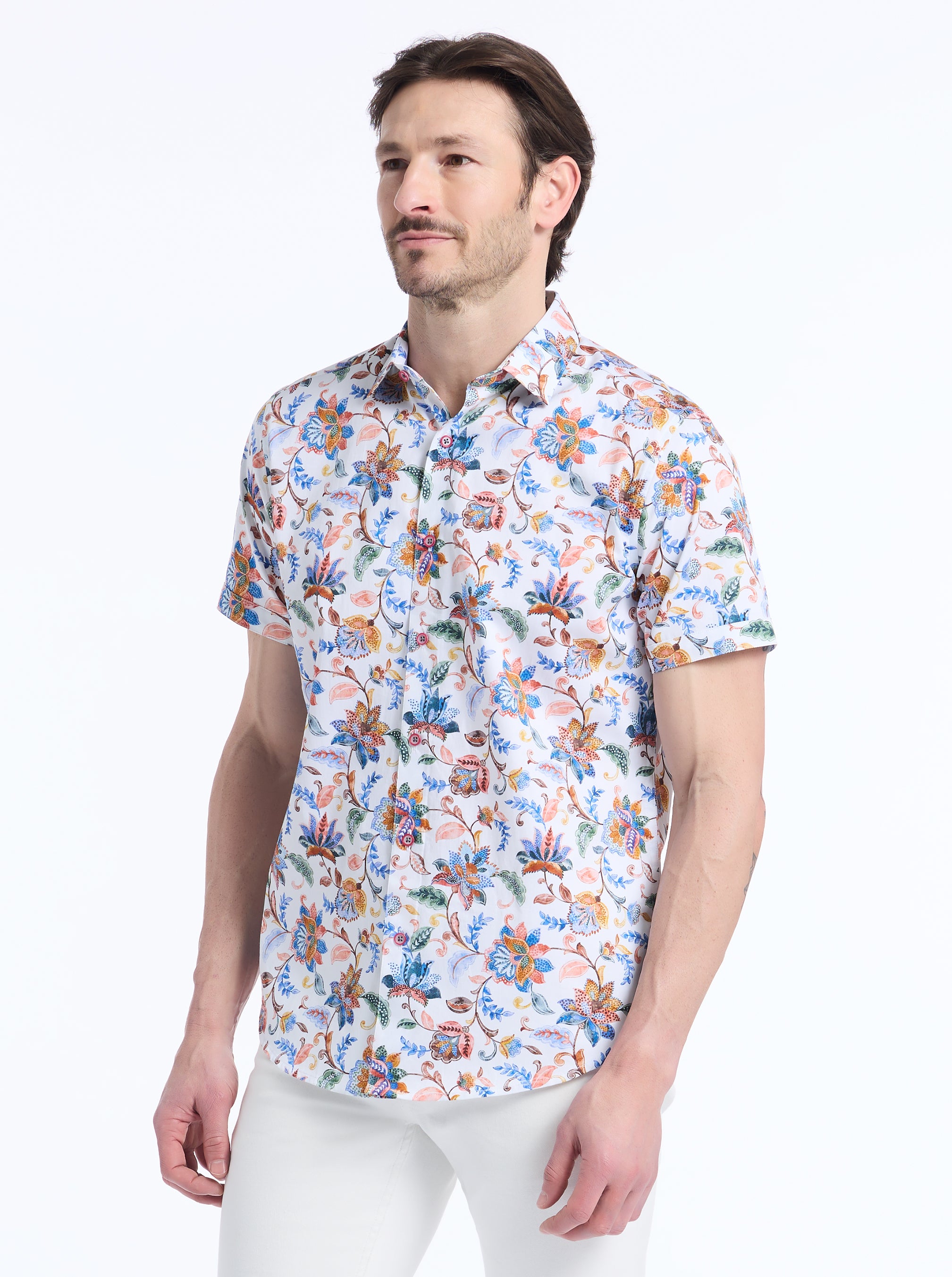 GAPSTEAD SHORT SLEEVE BUTTON DOWN SHIRT