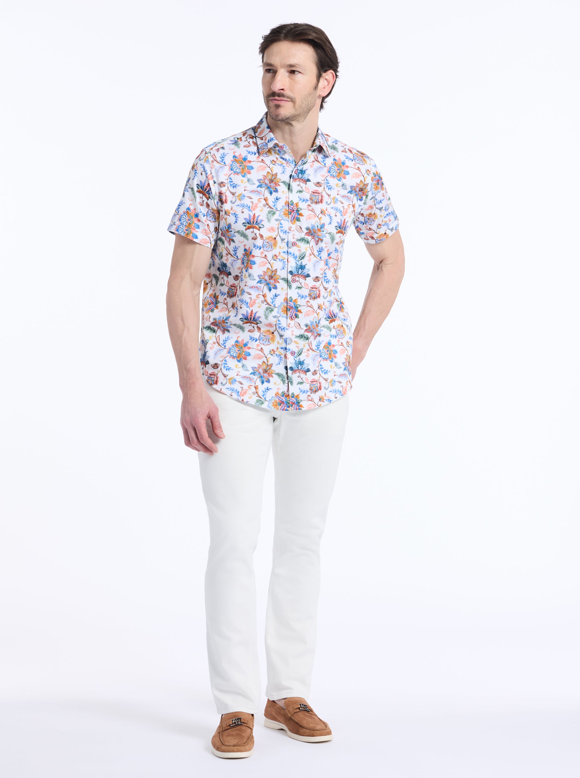 GAPSTEAD SHORT SLEEVE BUTTON DOWN SHIRT
