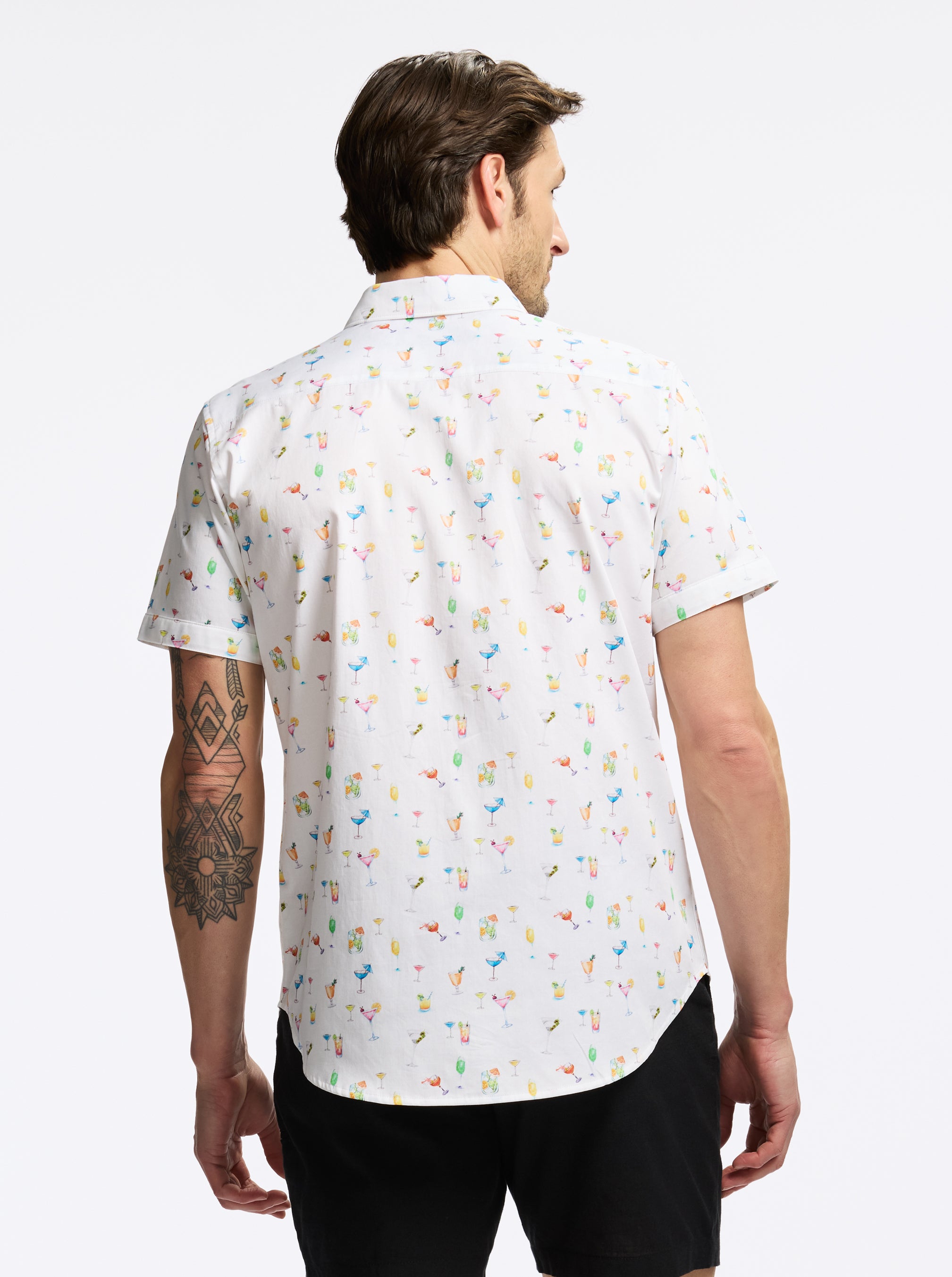 LAWLER SHORT SLEEVE BUTTON DOWN SHIRT