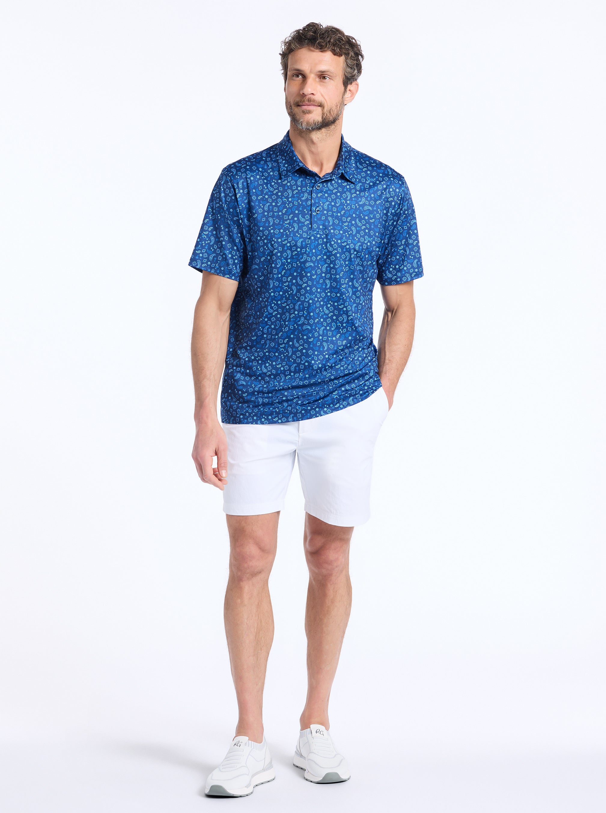 BANDANA DRINKS SHORT SLEEVE POLO