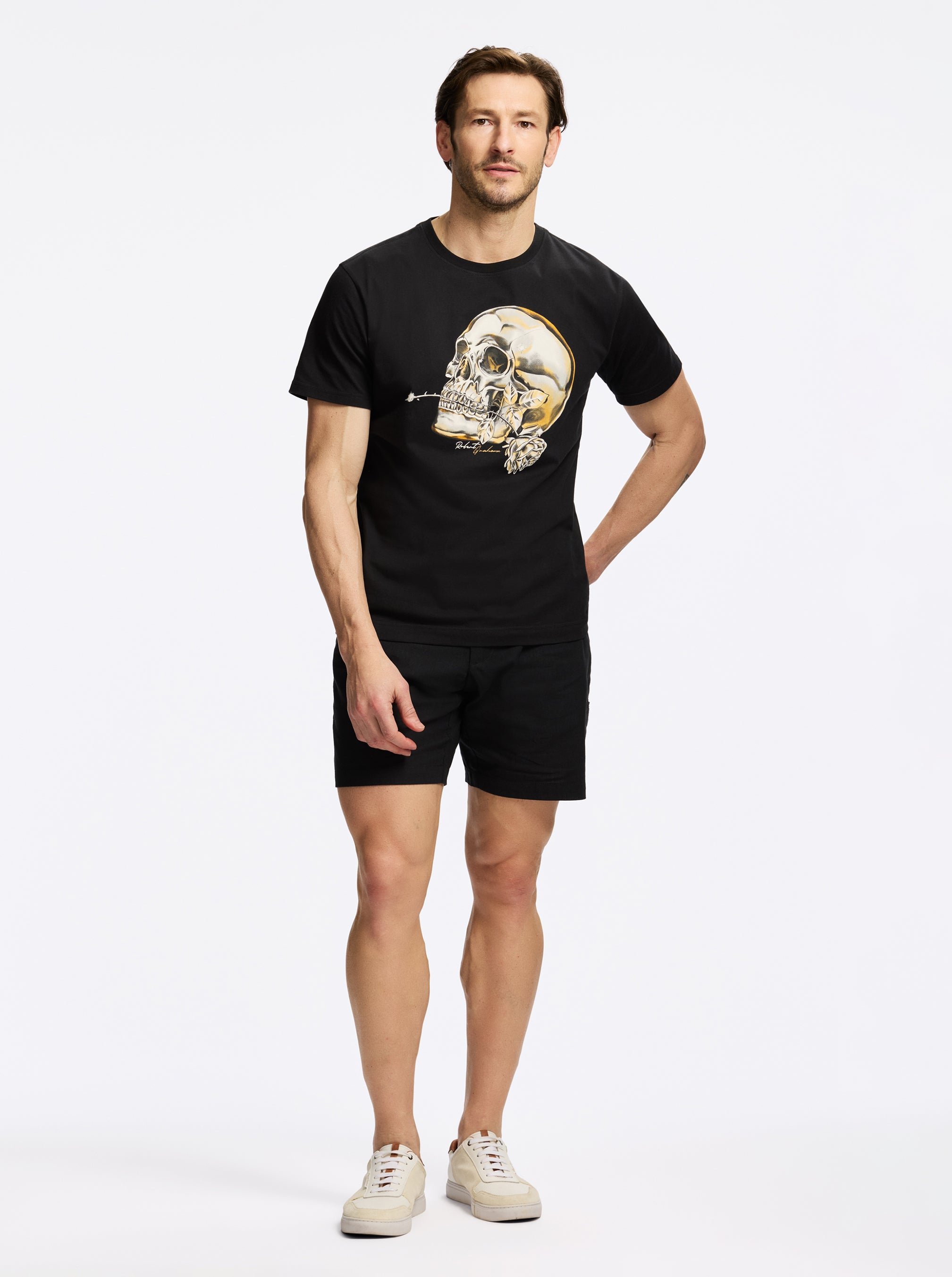 CHROME SKULL SHORT SLEEVE T-SHIRT
