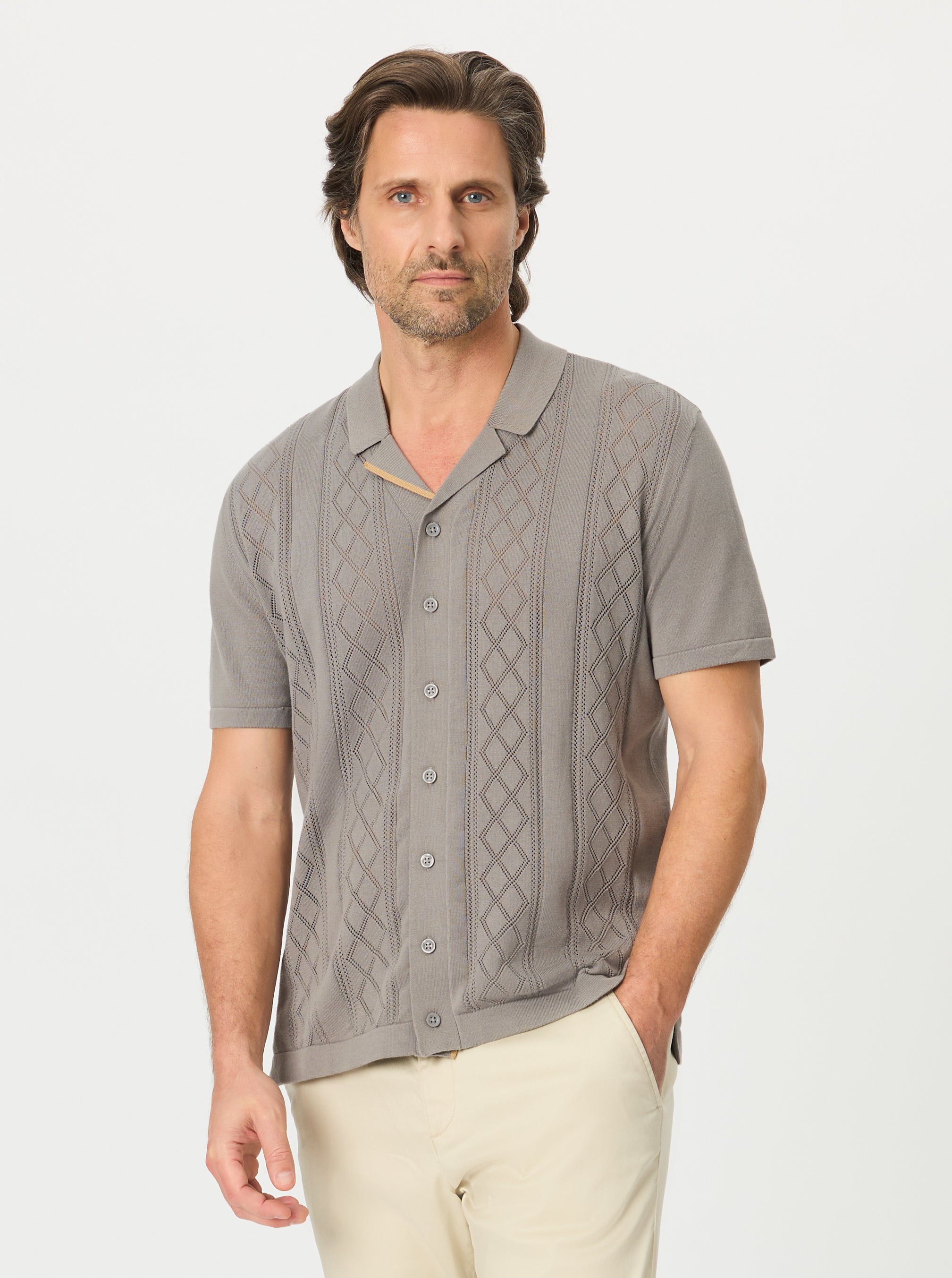 TAMBOR SHORT SLEEVE SWEATER