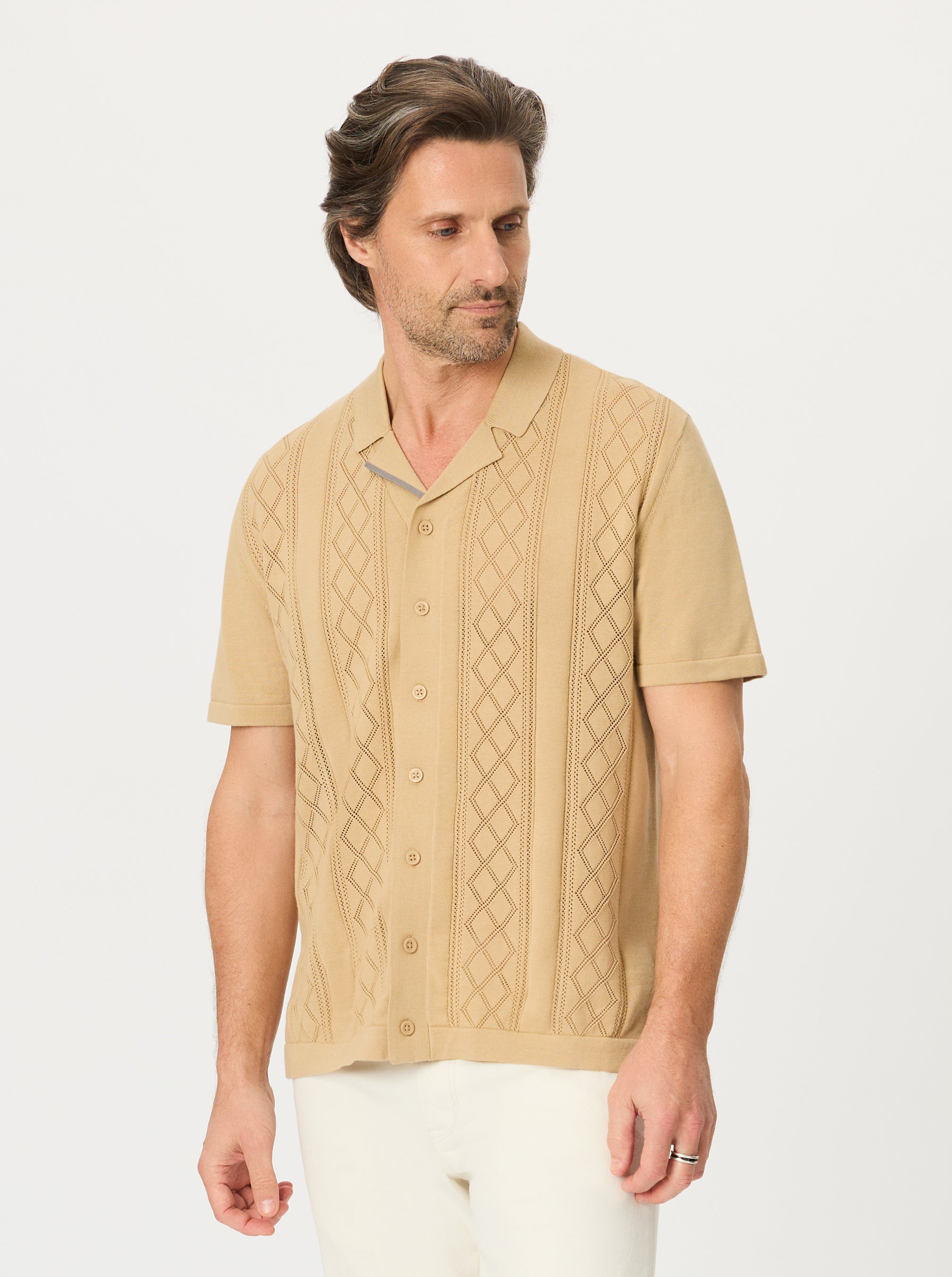 TAMBOR SHORT SLEEVE SWEATER