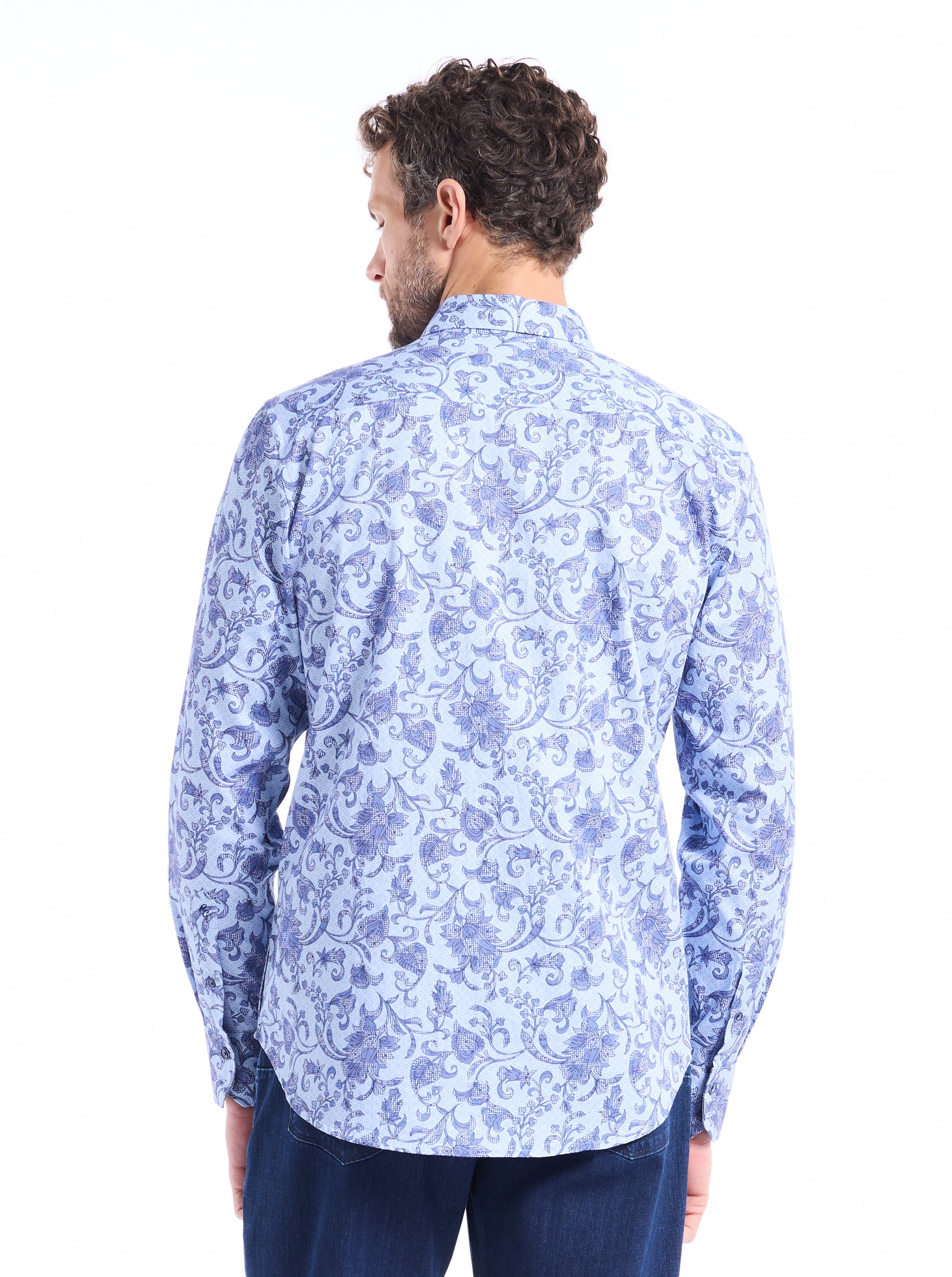 FARNDON LONG SLEEVE BUTTON DOWN SHIRT