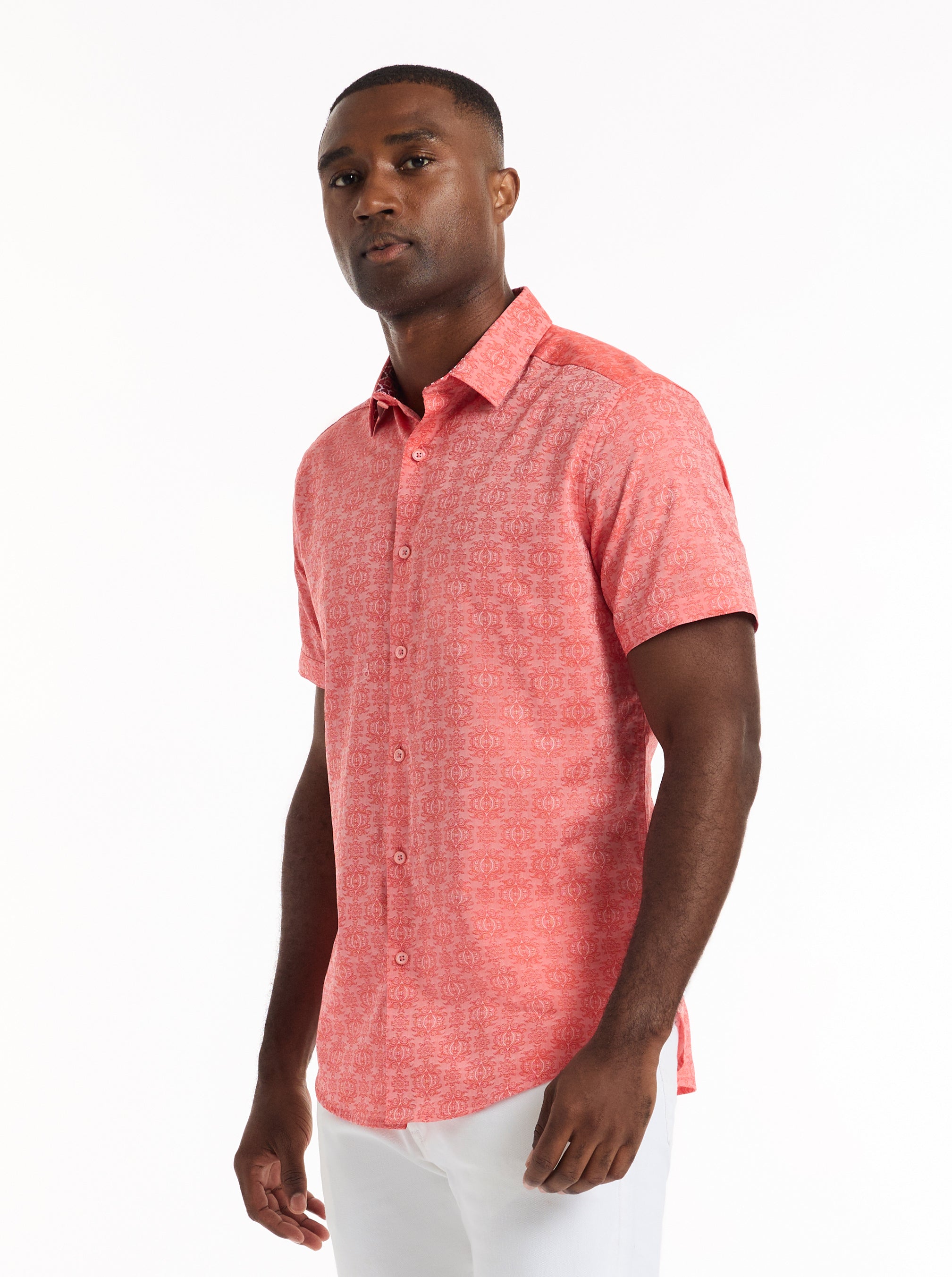 STELLMAN SHORT SLEEVE BUTTON DOWN SHIRT