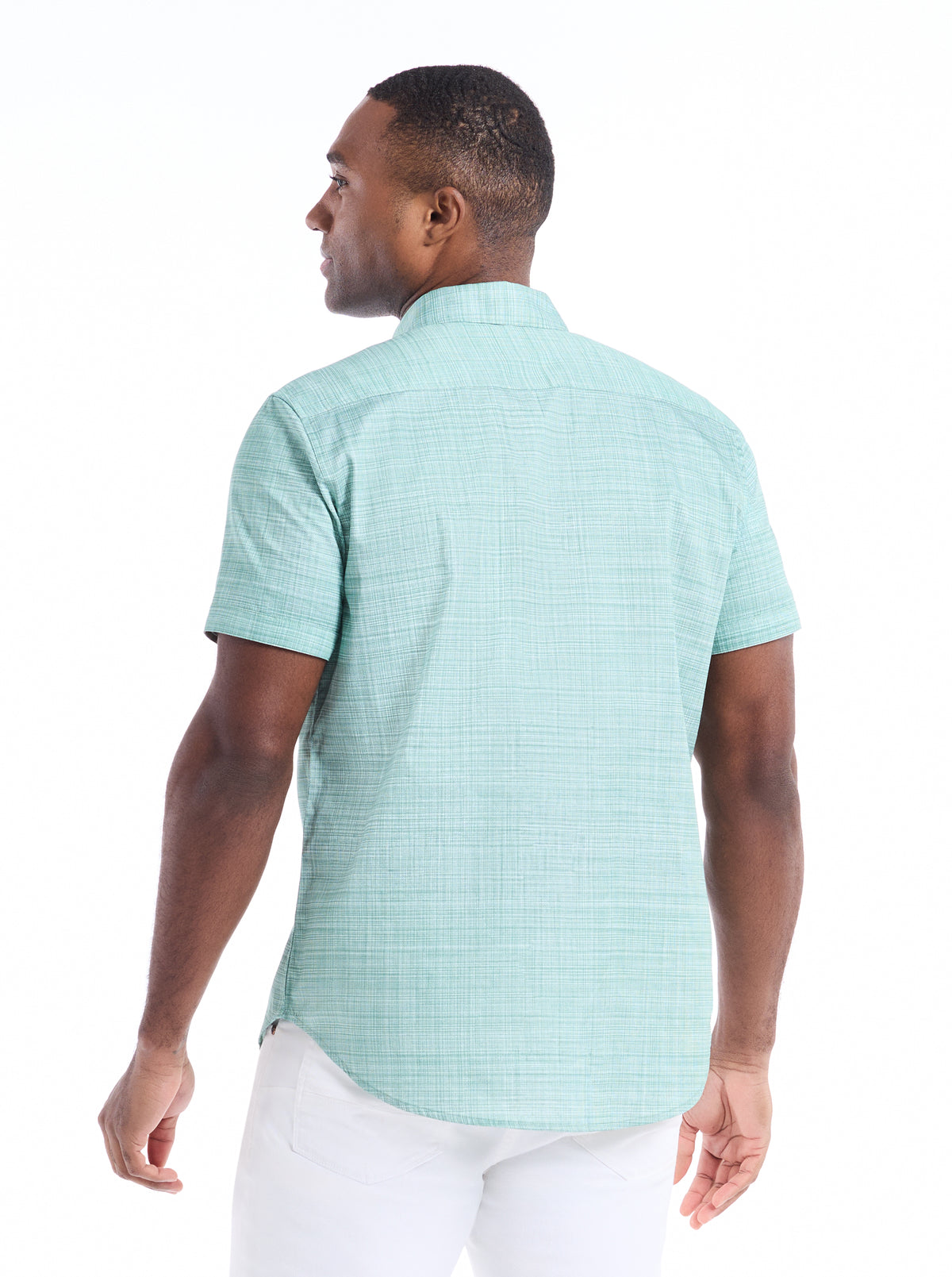 ROTH SHORT SLEEVE BUTTON DOWN SHIRT
