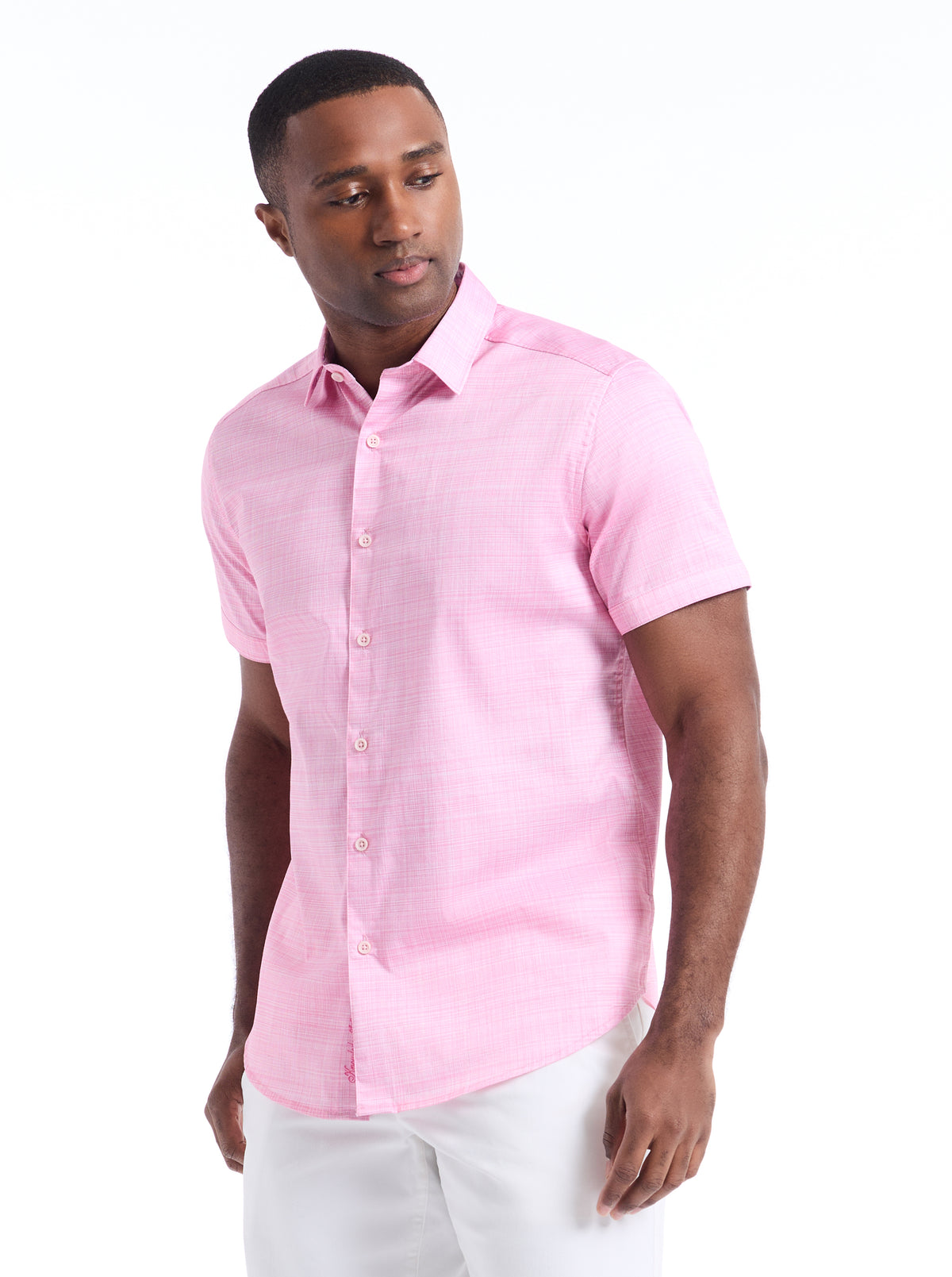 ROTH SHORT SLEEVE BUTTON DOWN SHIRT