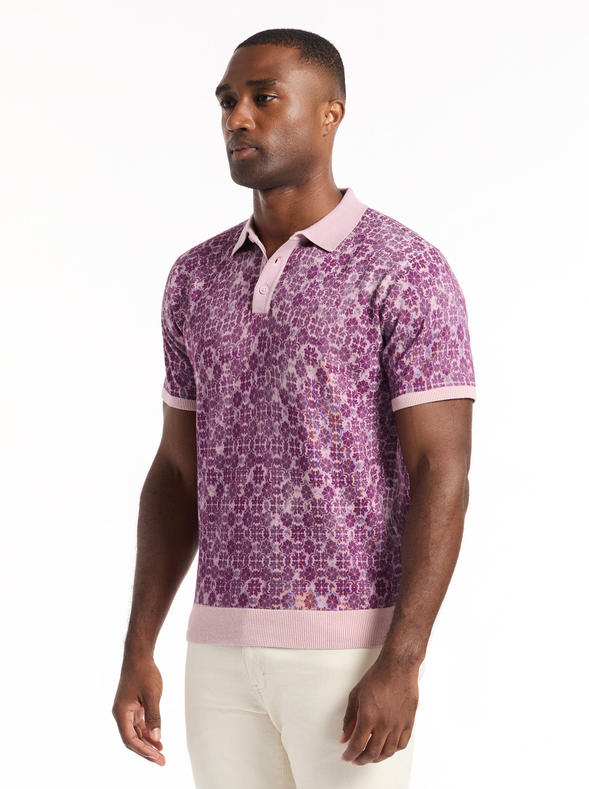 VESEY SHORT SLEEVE SWEATER POLO