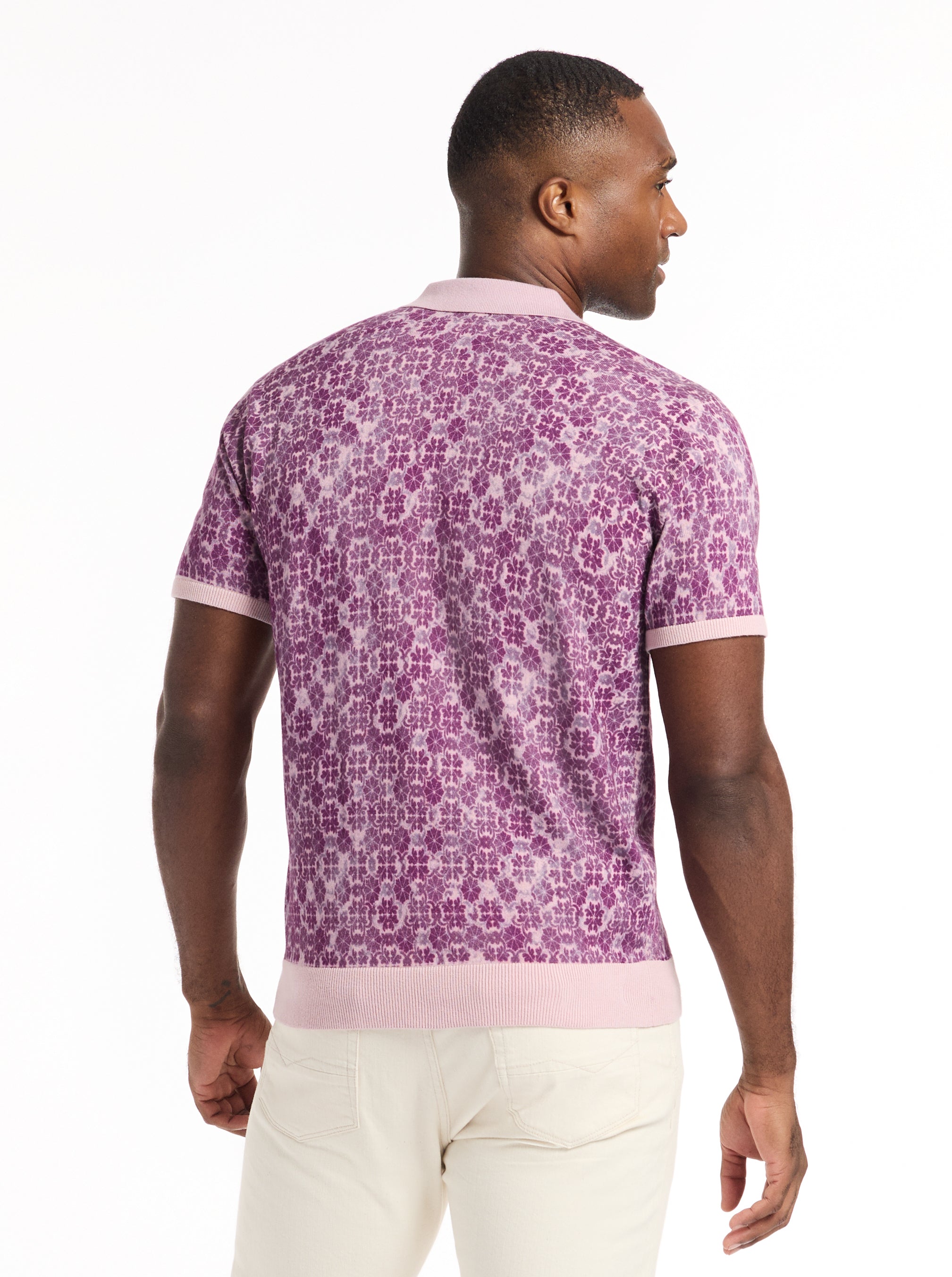 VESEY SHORT SLEEVE SWEATER POLO