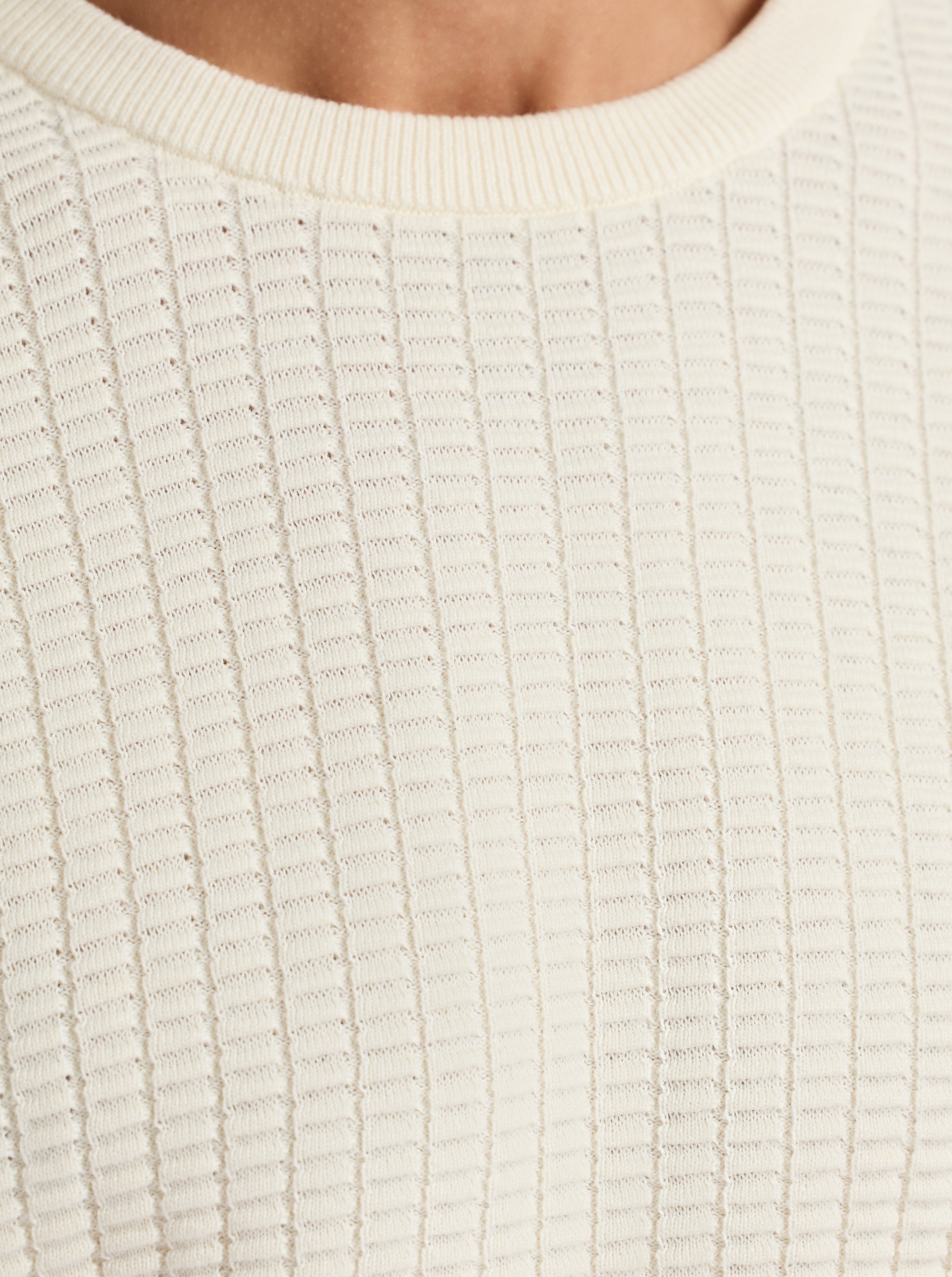 LUIS SHORT SLEEVE SWEATER