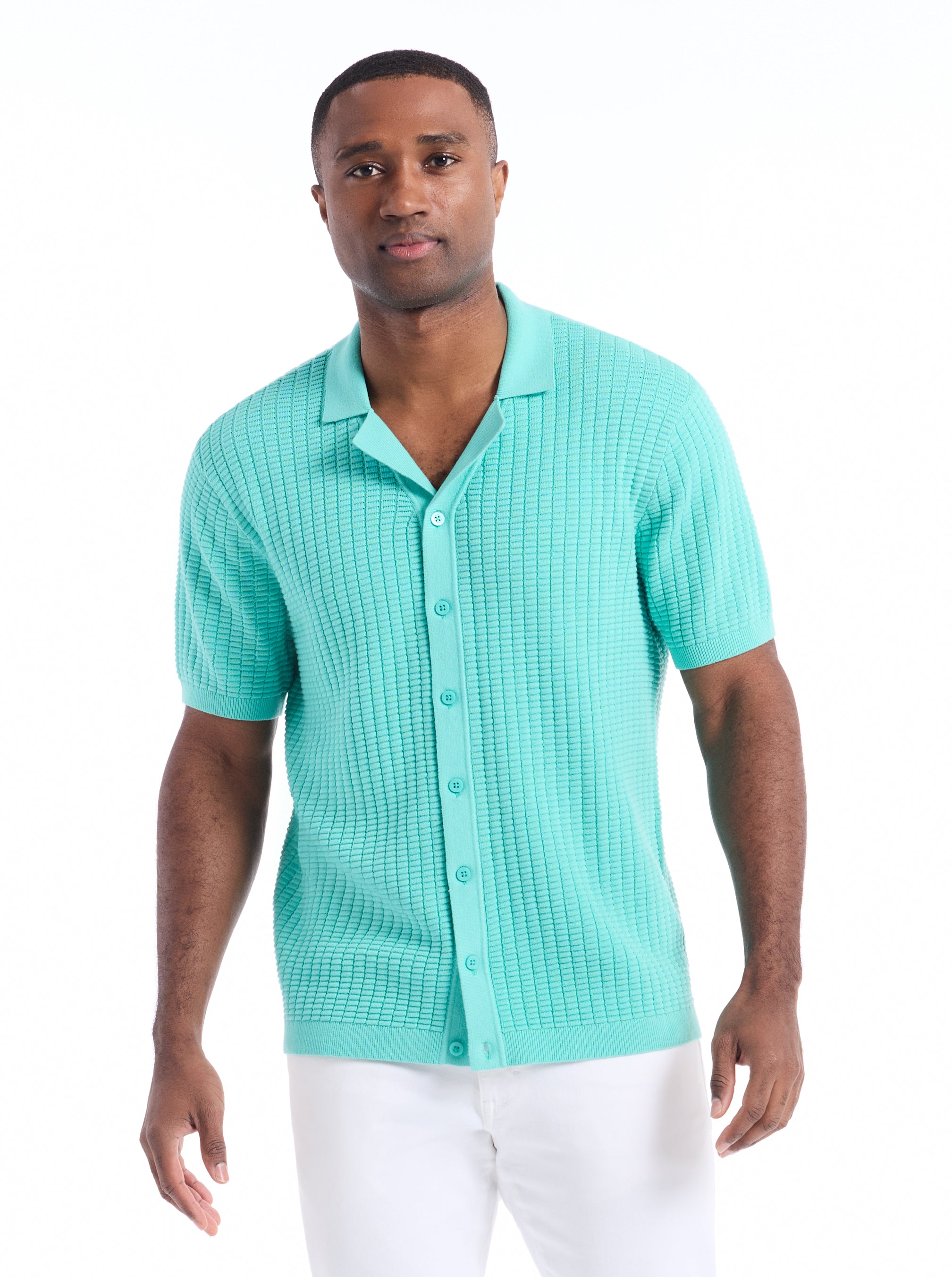ISHAM SHORT SLEEVE SWEATER