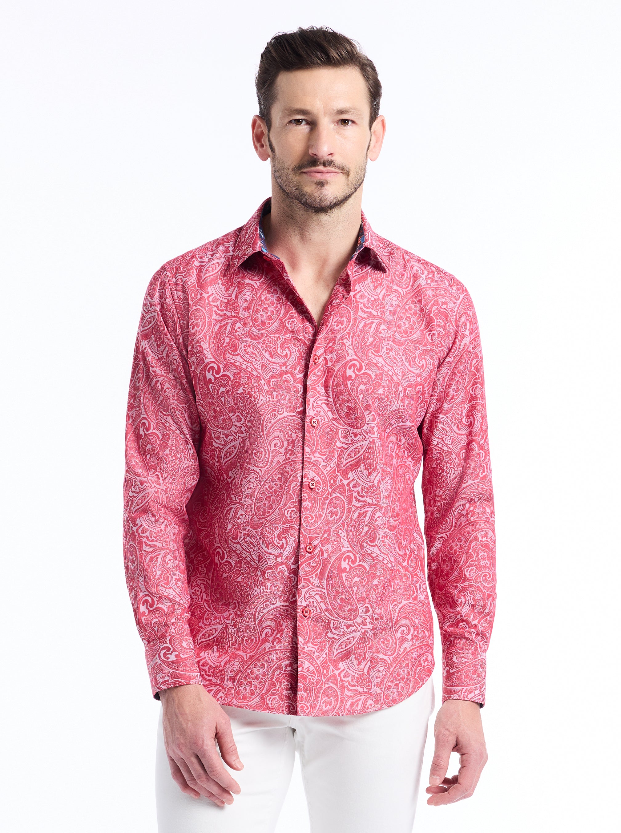 HUDSON LONG SLEEVE BUTTON DOWN SHIRT