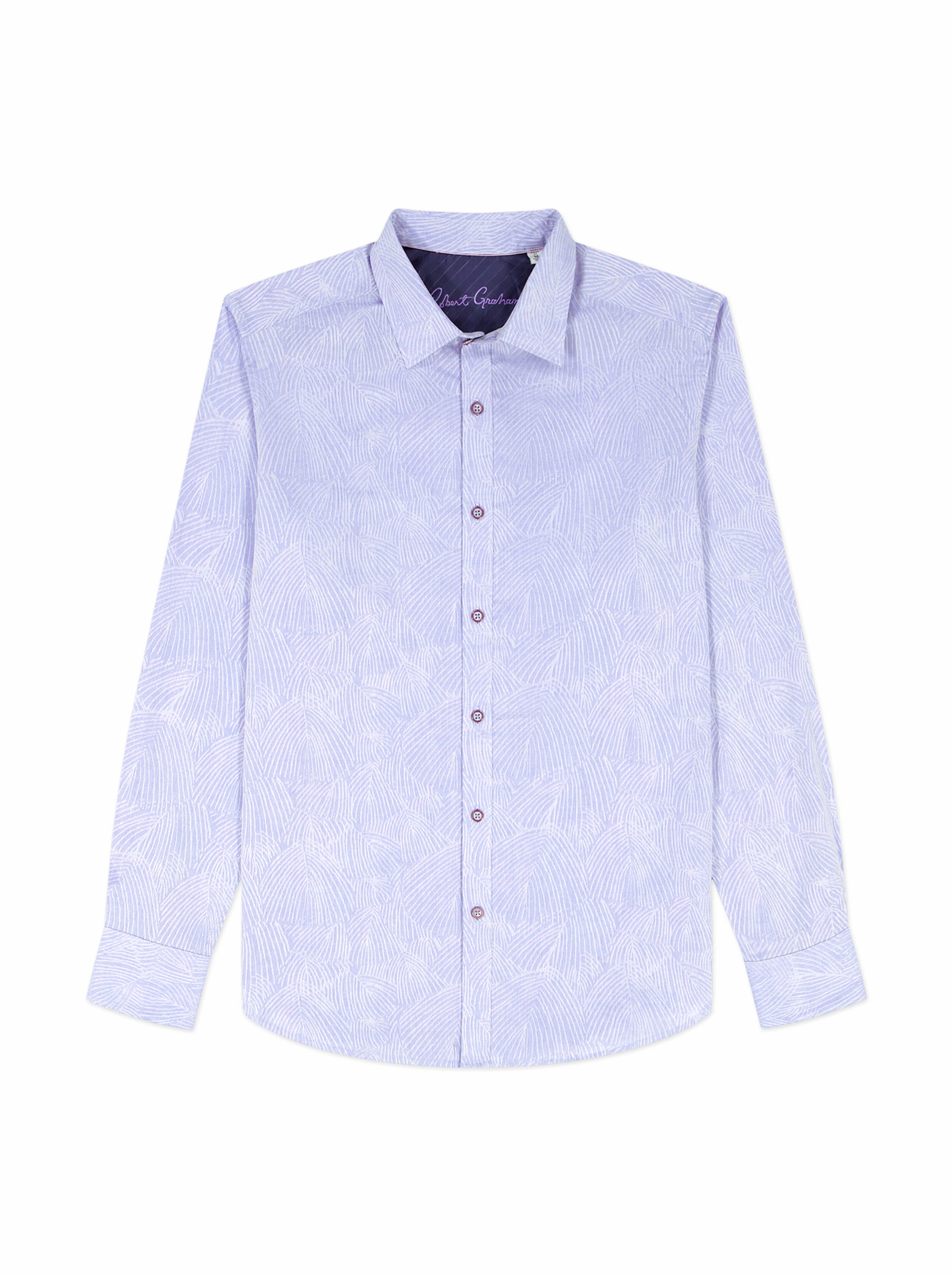 Light blue shirt on a white background